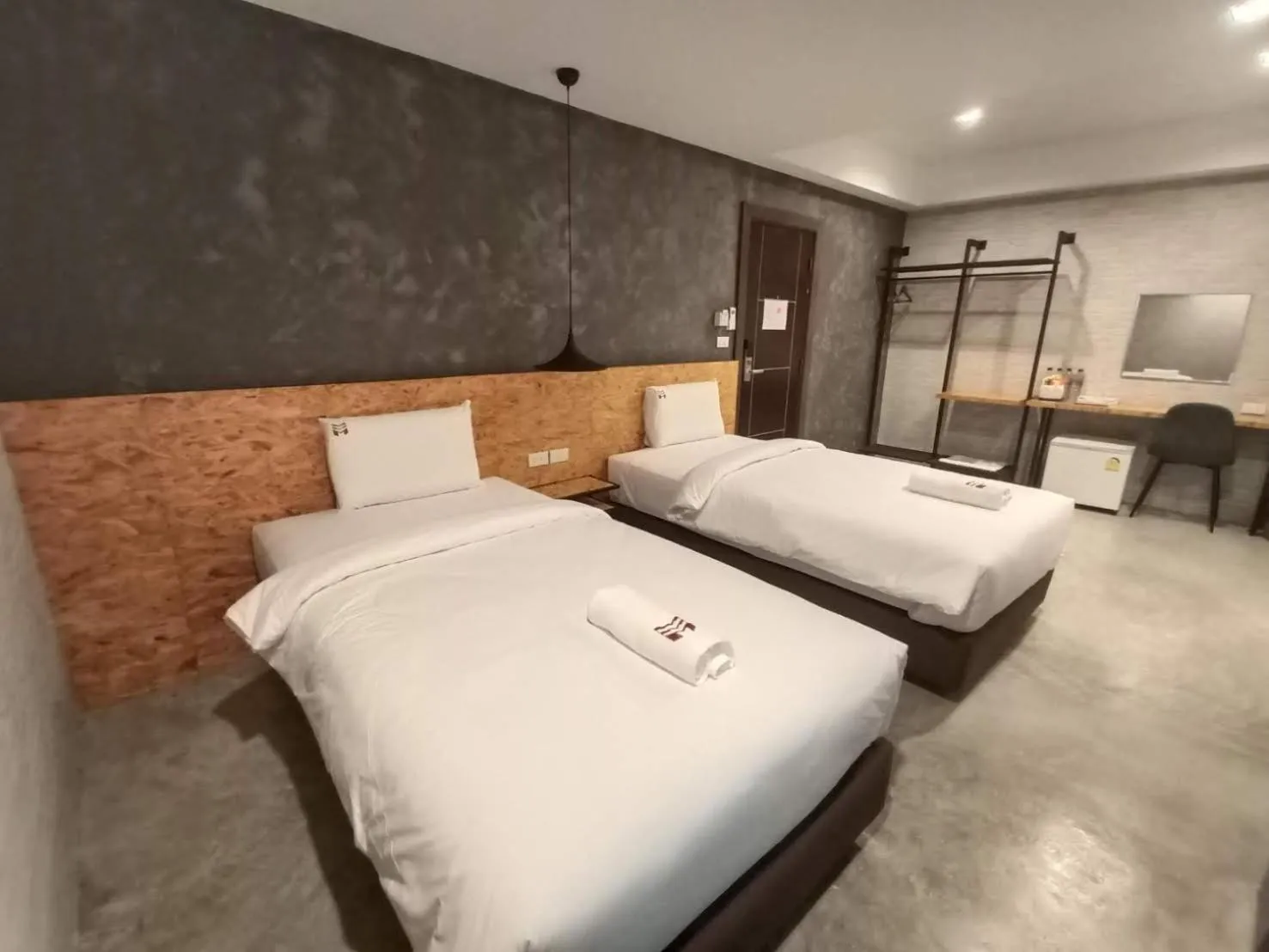 Bed in Modern Budget Hotel