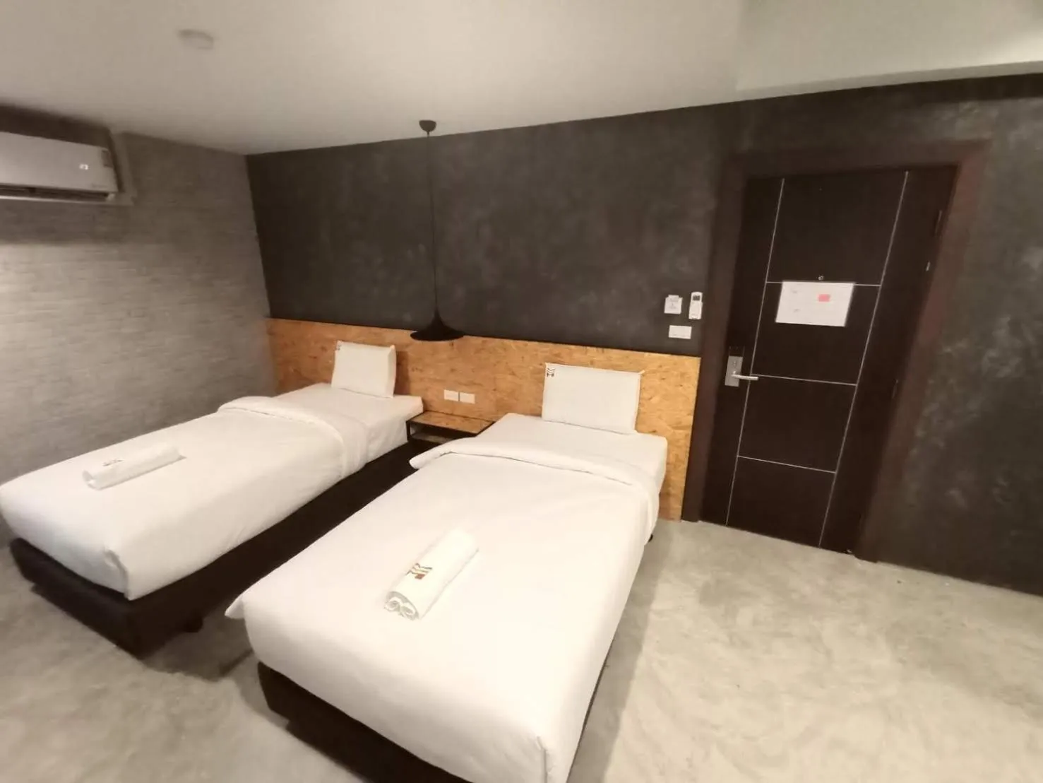 Bed in Modern Budget Hotel