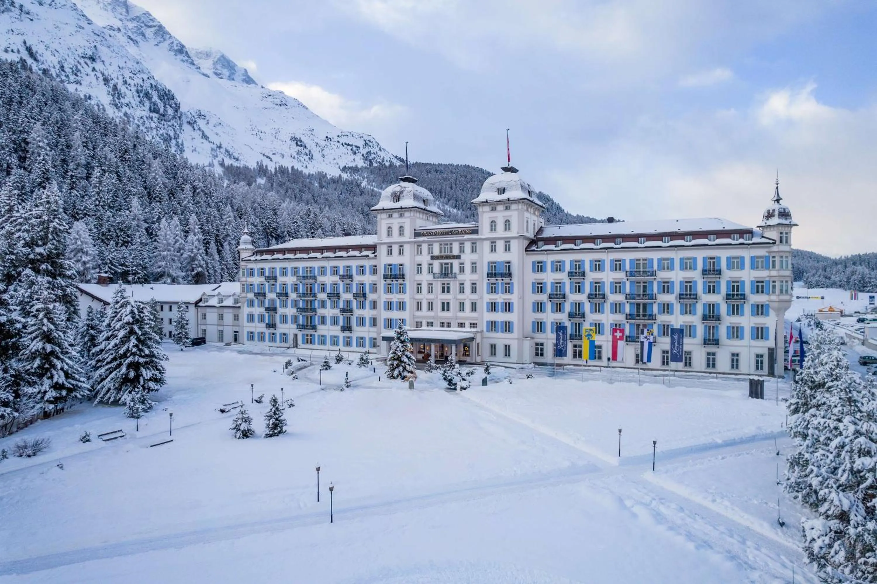 Property building in Grand Hotel des Bains Kempinski