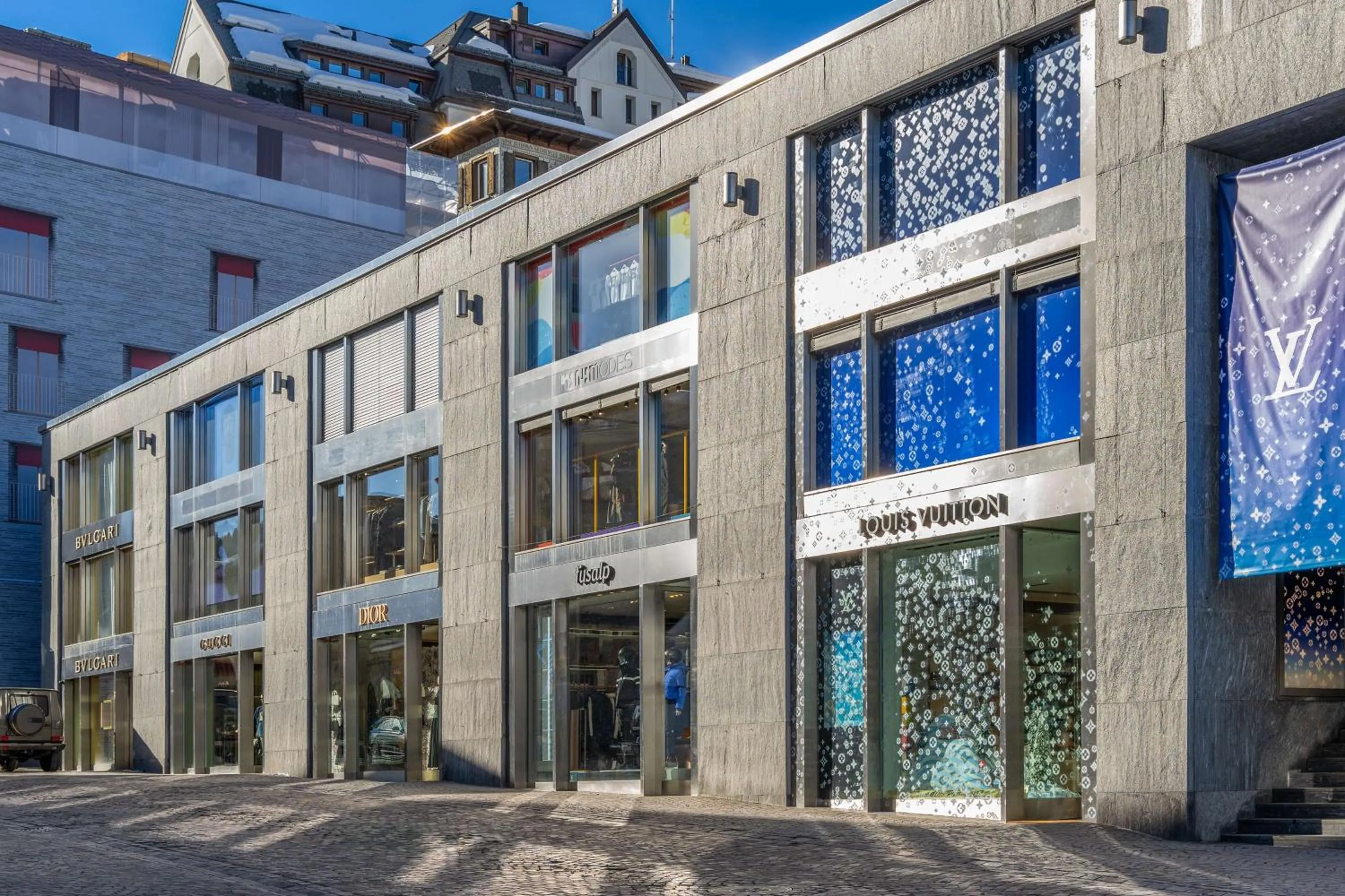 Shopping Area in Grand Hotel des Bains Kempinski