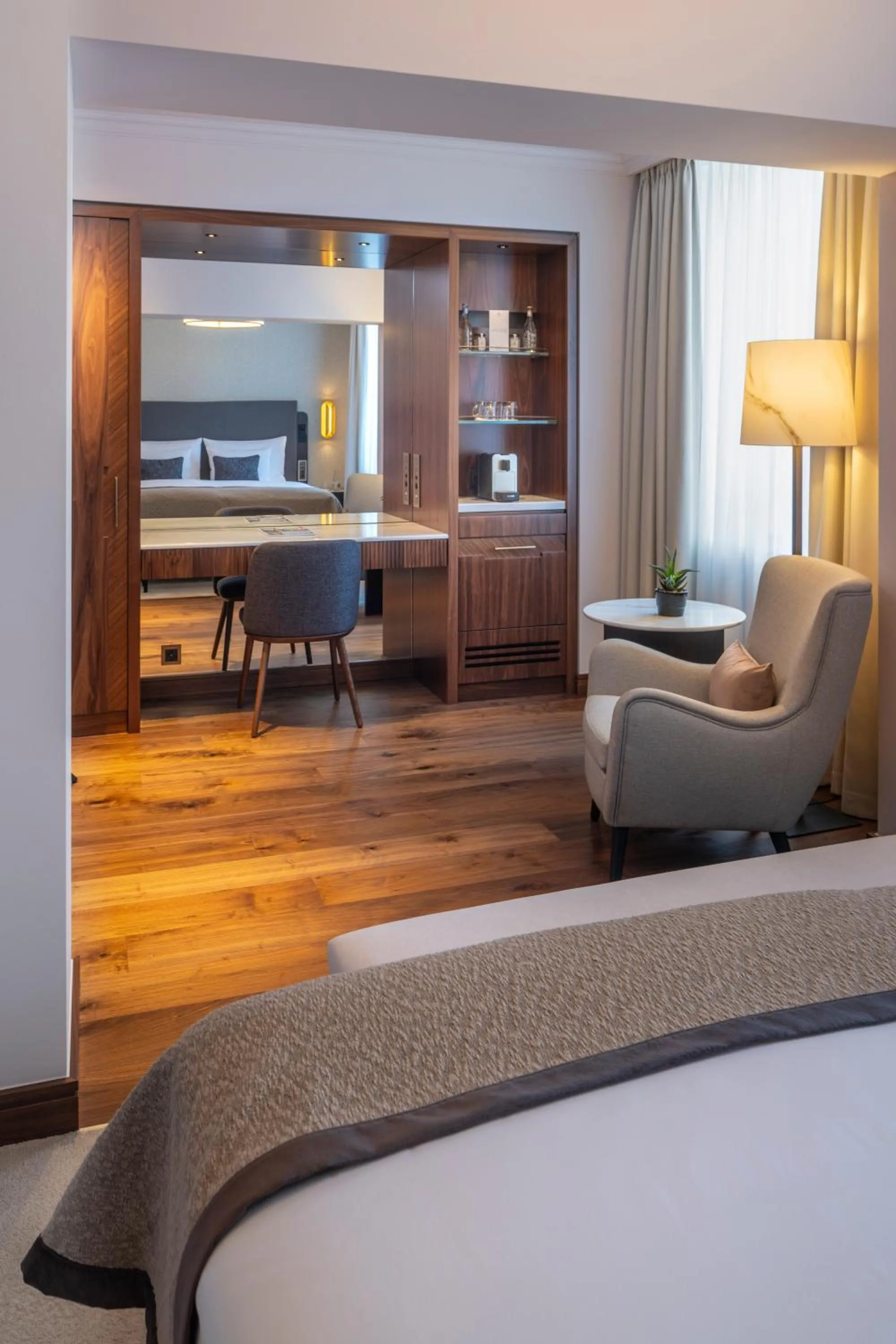 Bedroom, Bed in Grand Hotel des Bains Kempinski