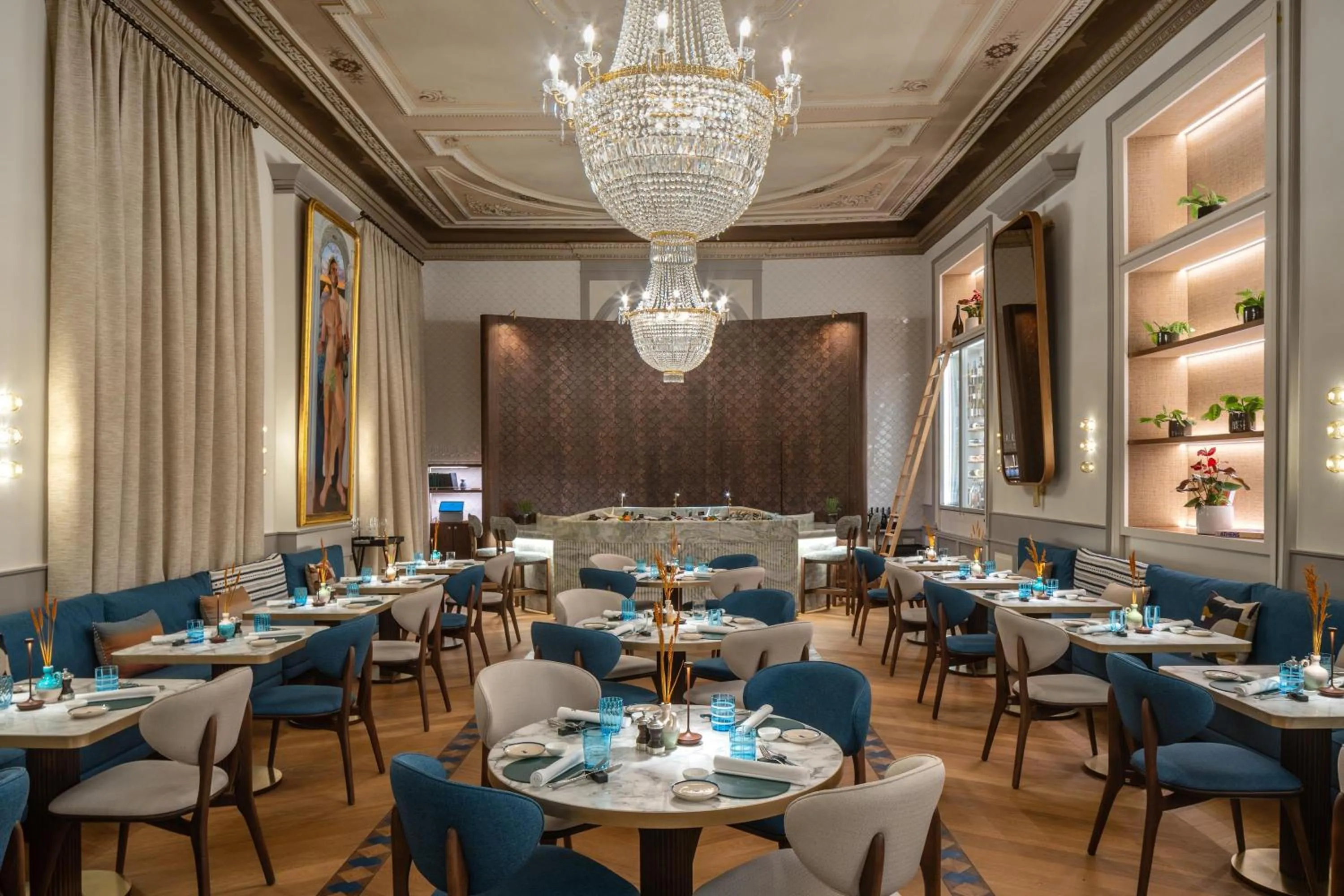 Breakfast in Grand Hotel des Bains Kempinski