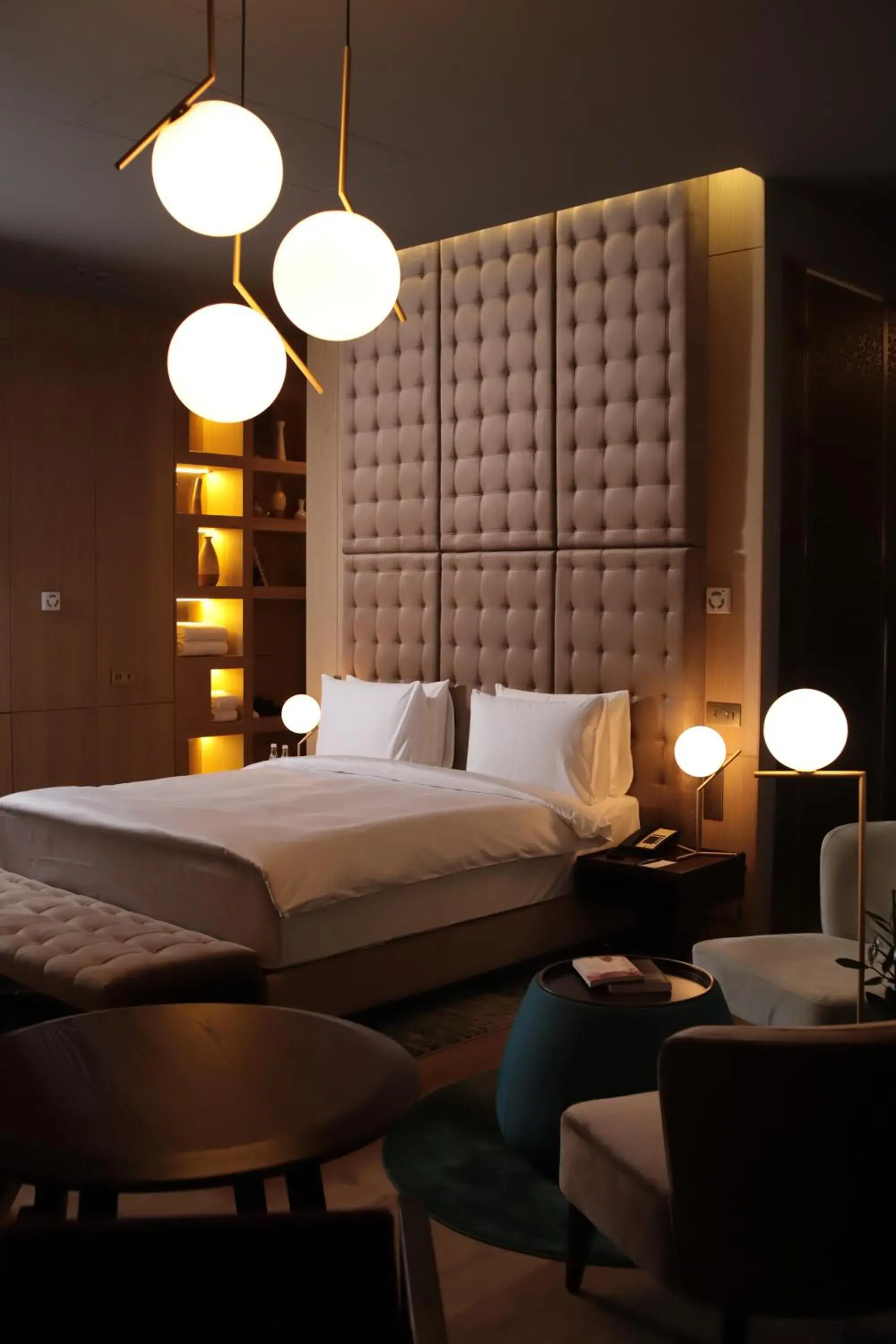 Bed in The Veil Hotel Bed in The Veil Hotel