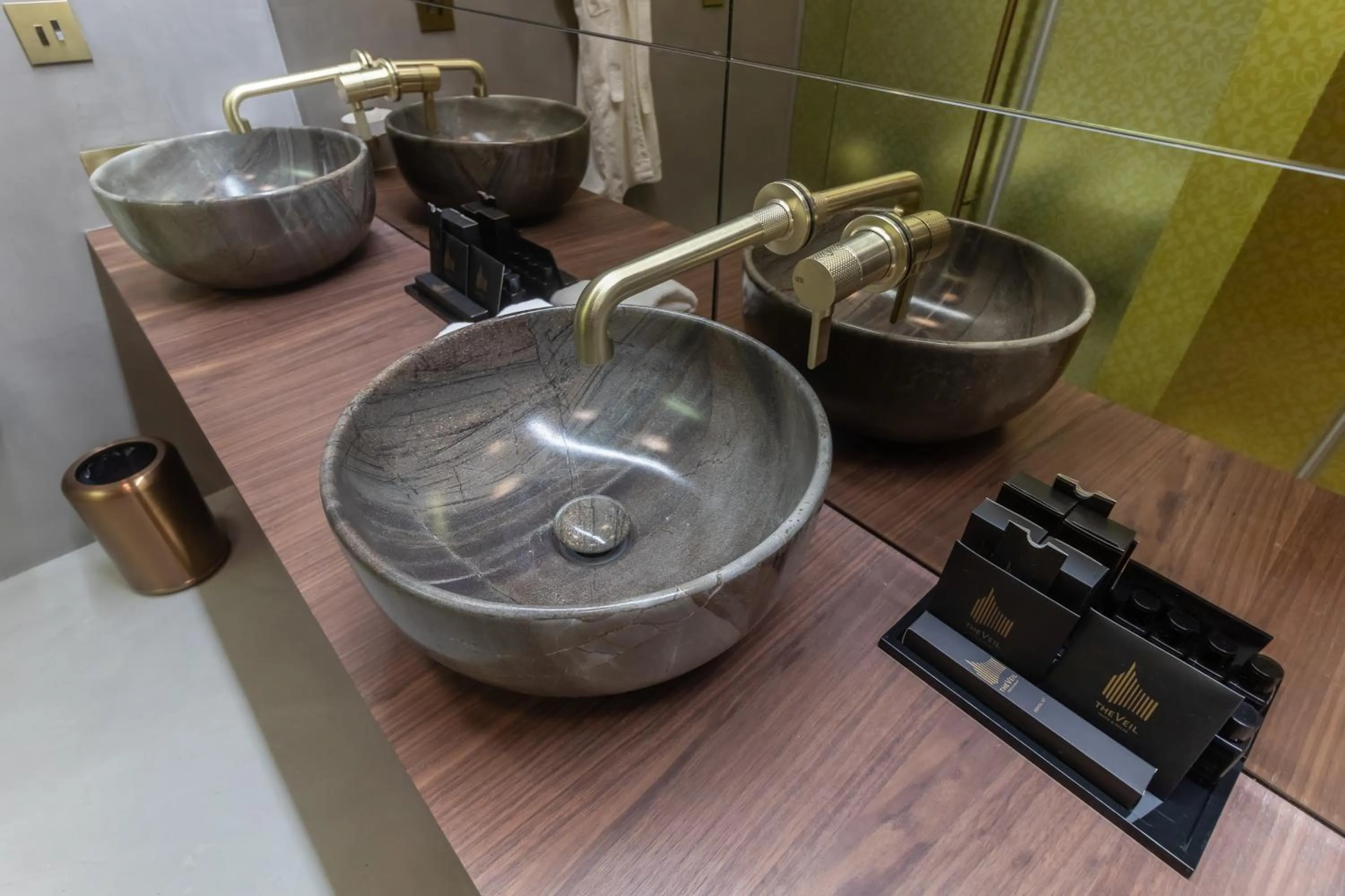 Shower in The Veil Hotel