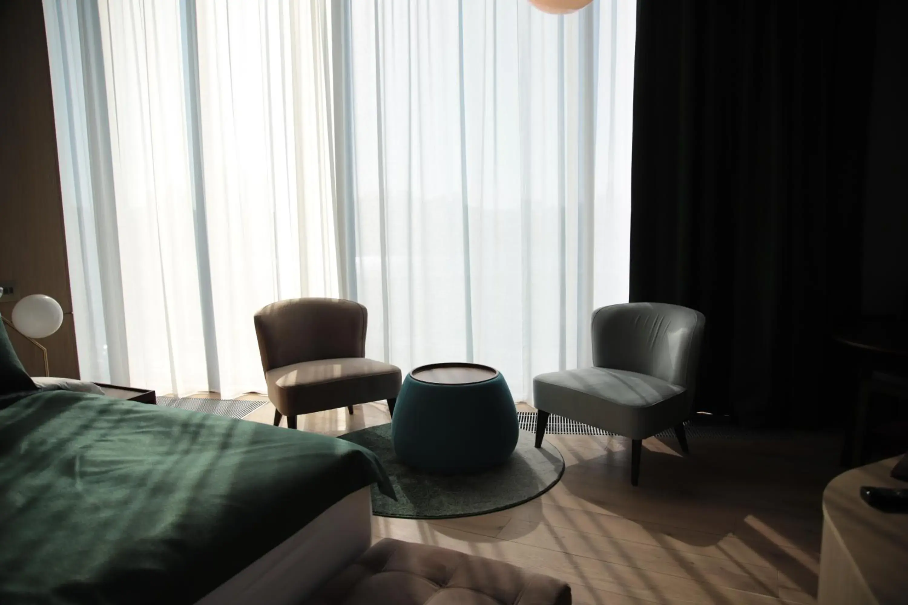 View (from property/room), Bed in The Veil Hotel View (from property/room), Bed in The Veil Hotel