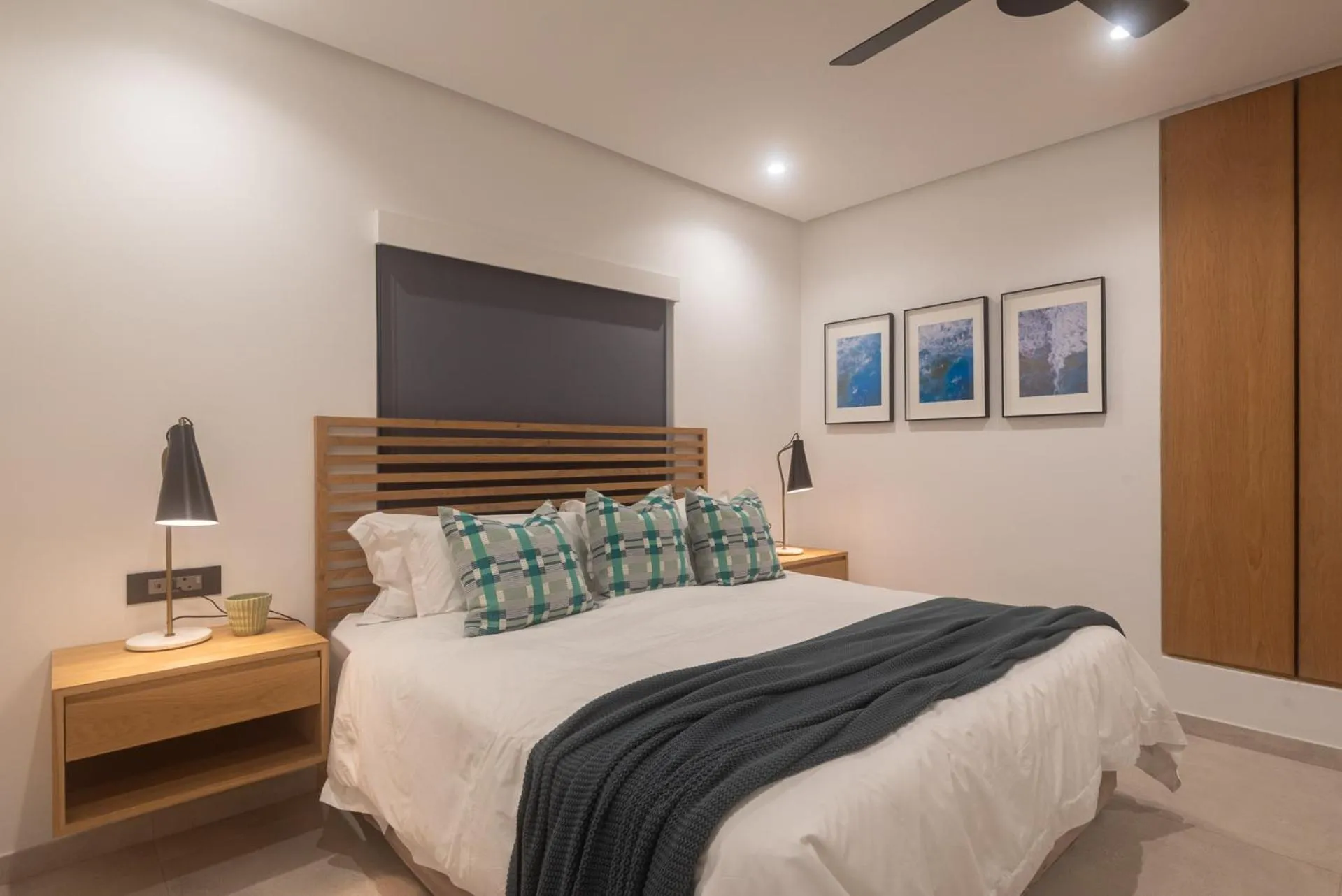 Bedroom, Bed in Ballito Sands Penthouses