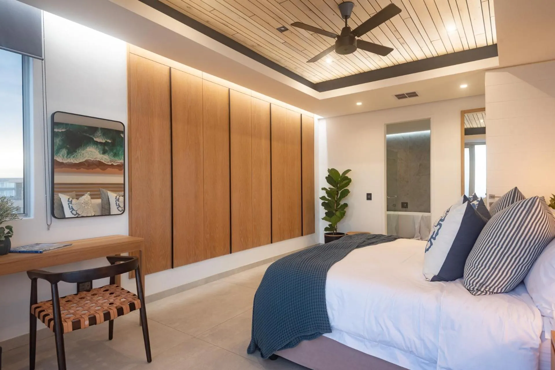Bedroom, Bed in Ballito Sands Penthouses