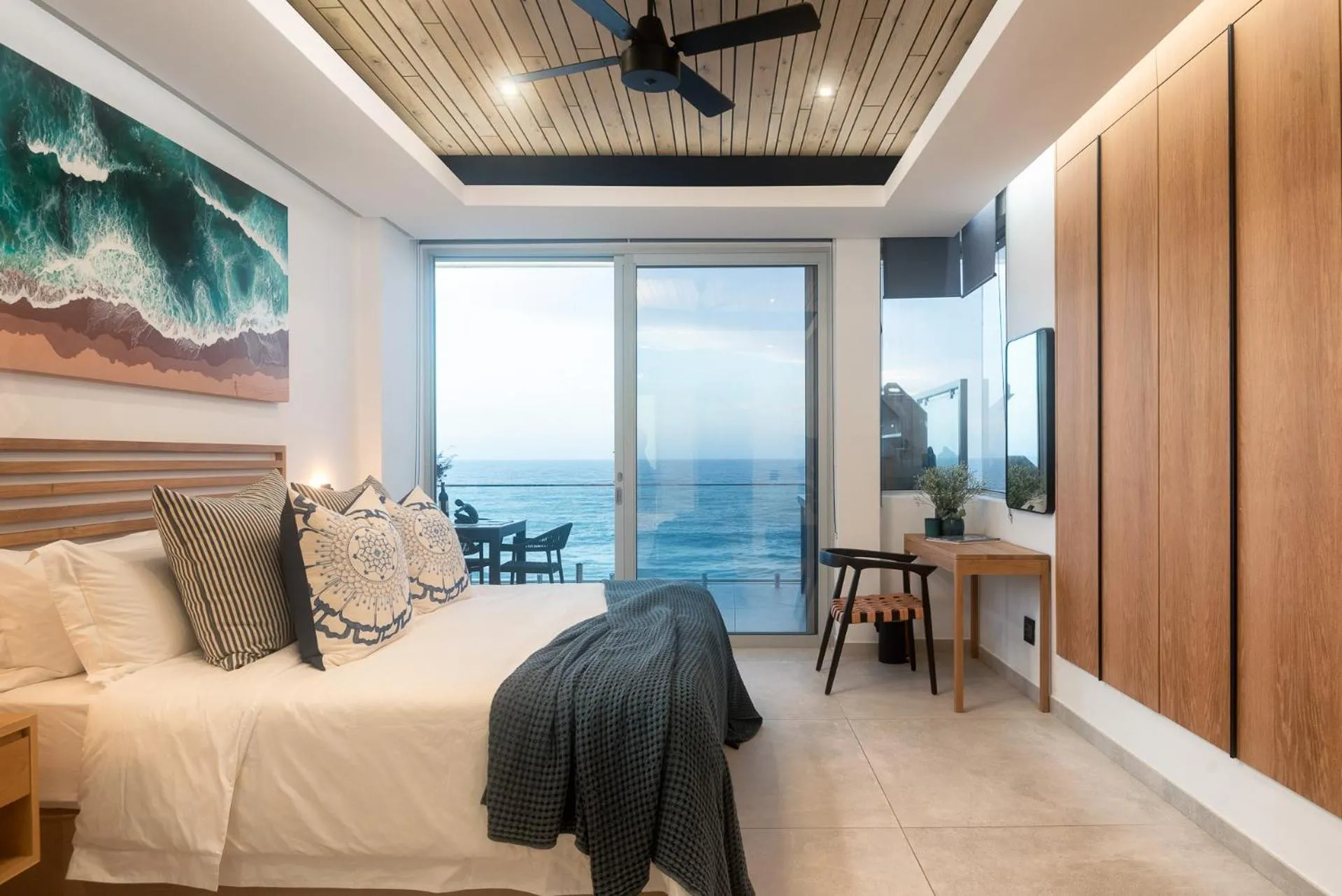 Bedroom, Bed in Ballito Sands Penthouses