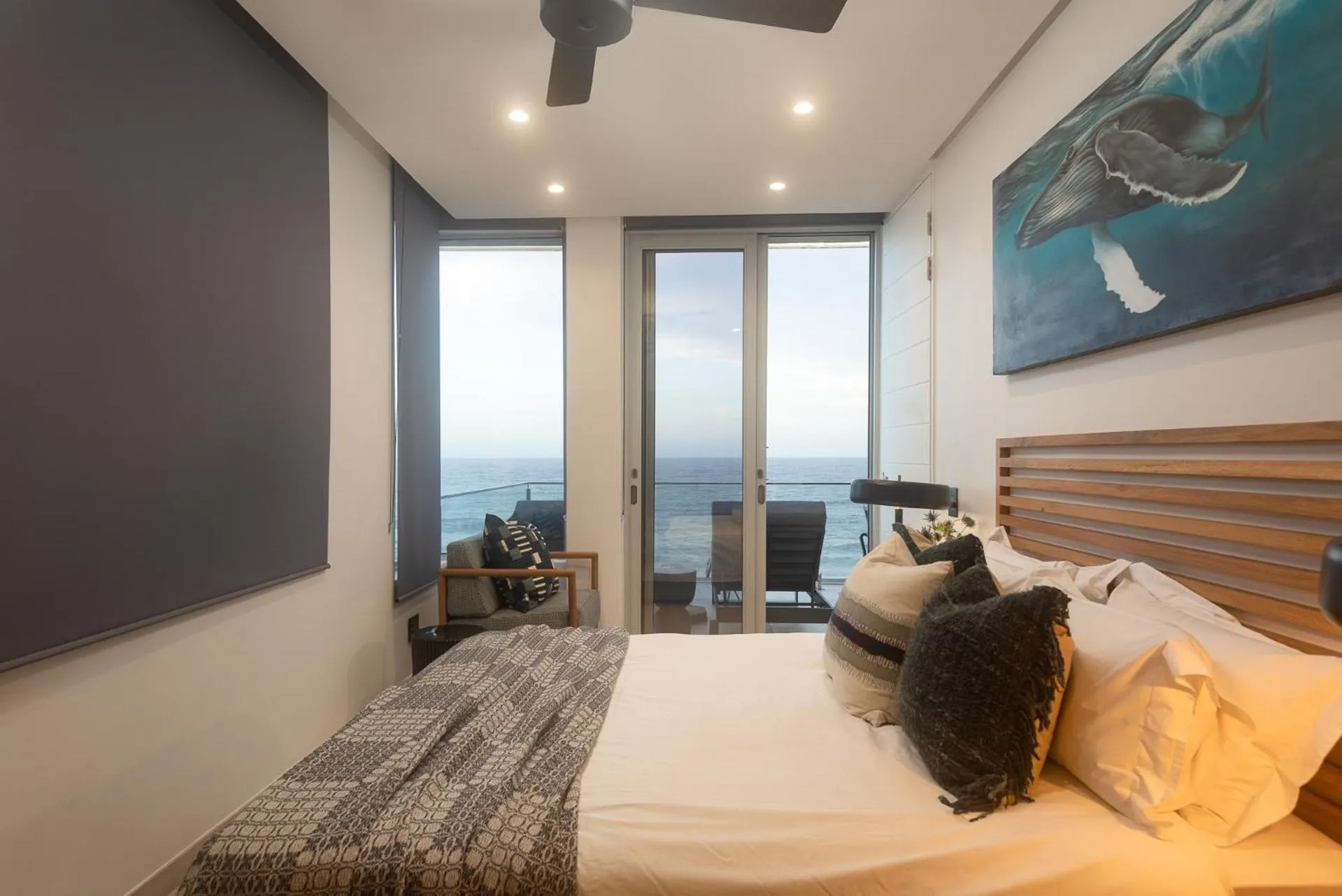 Bedroom, Bed in Ballito Sands Penthouses