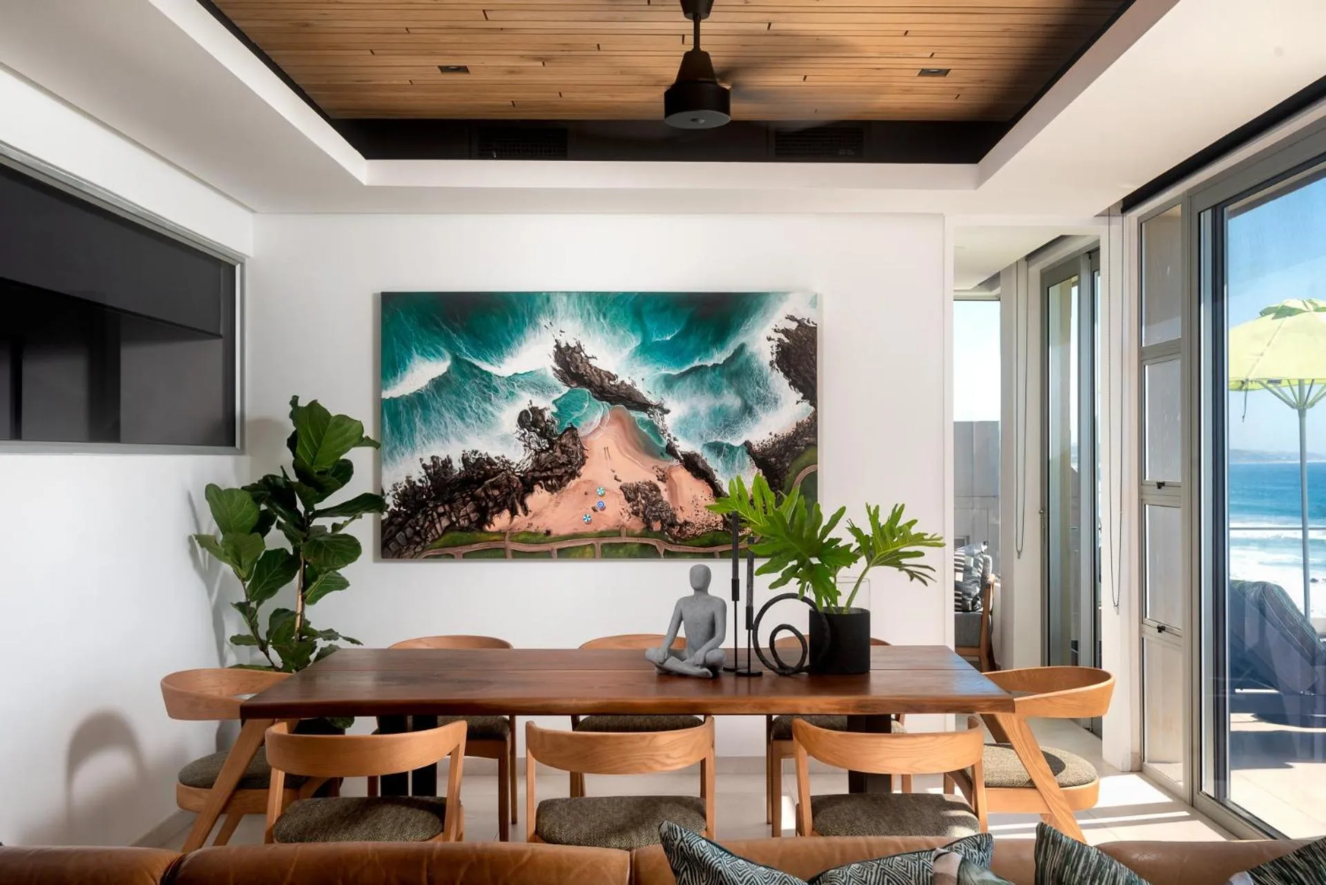 Dining area in Ballito Sands Penthouses
