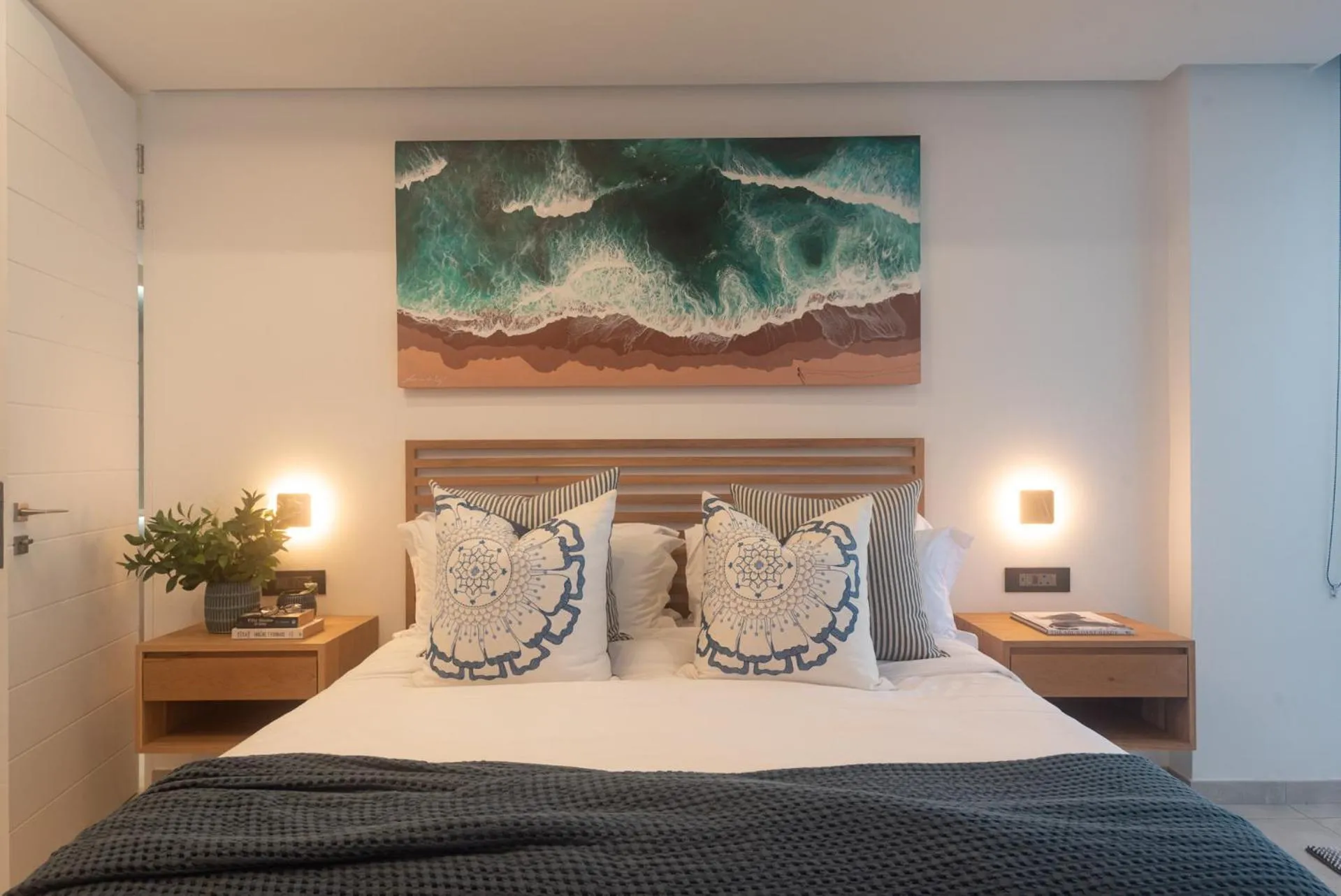 Bedroom, Bed in Ballito Sands Penthouses