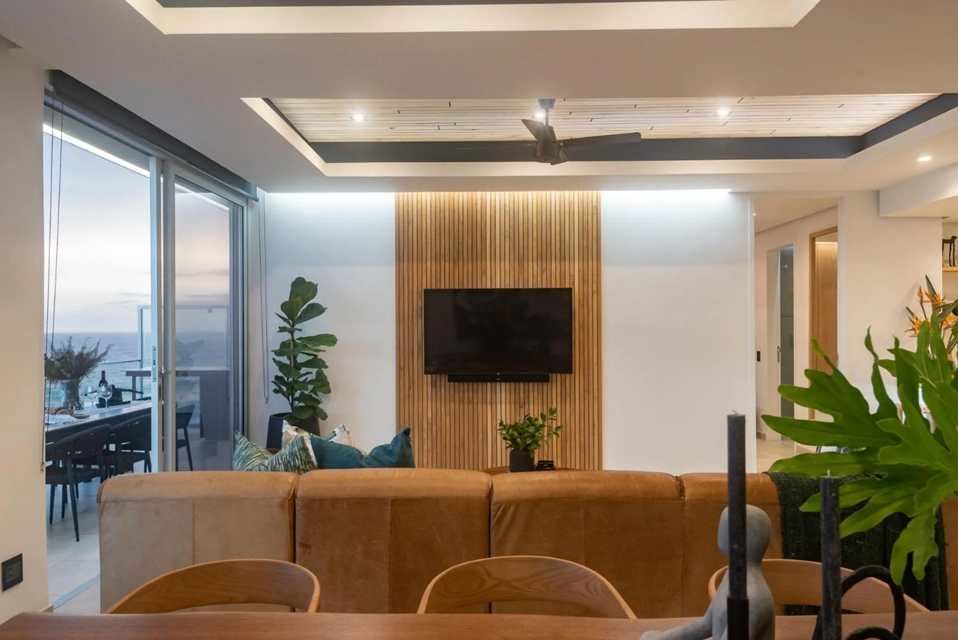 Living room in Ballito Sands Penthouses