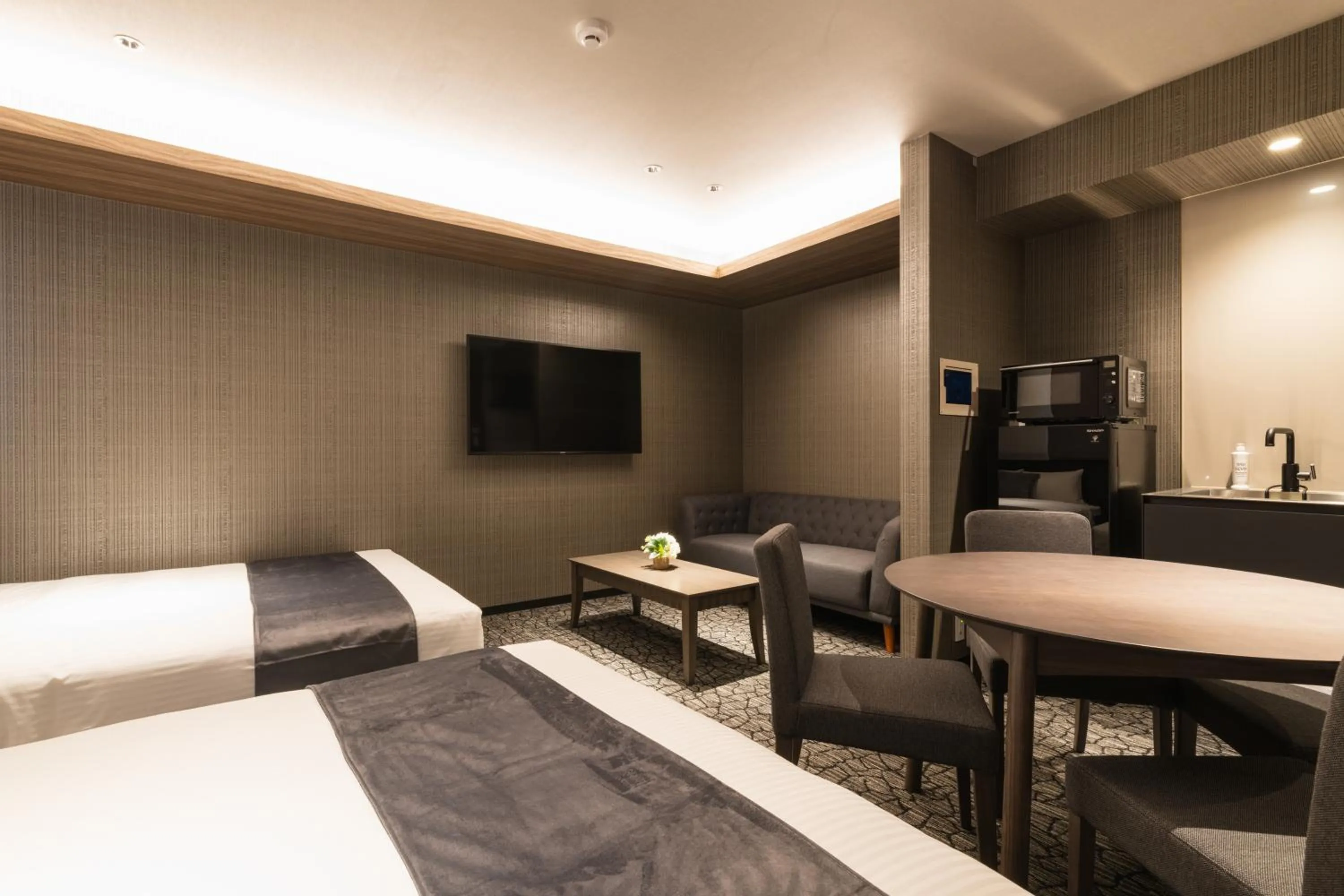 Bed in GRAND BASE Kagoshima