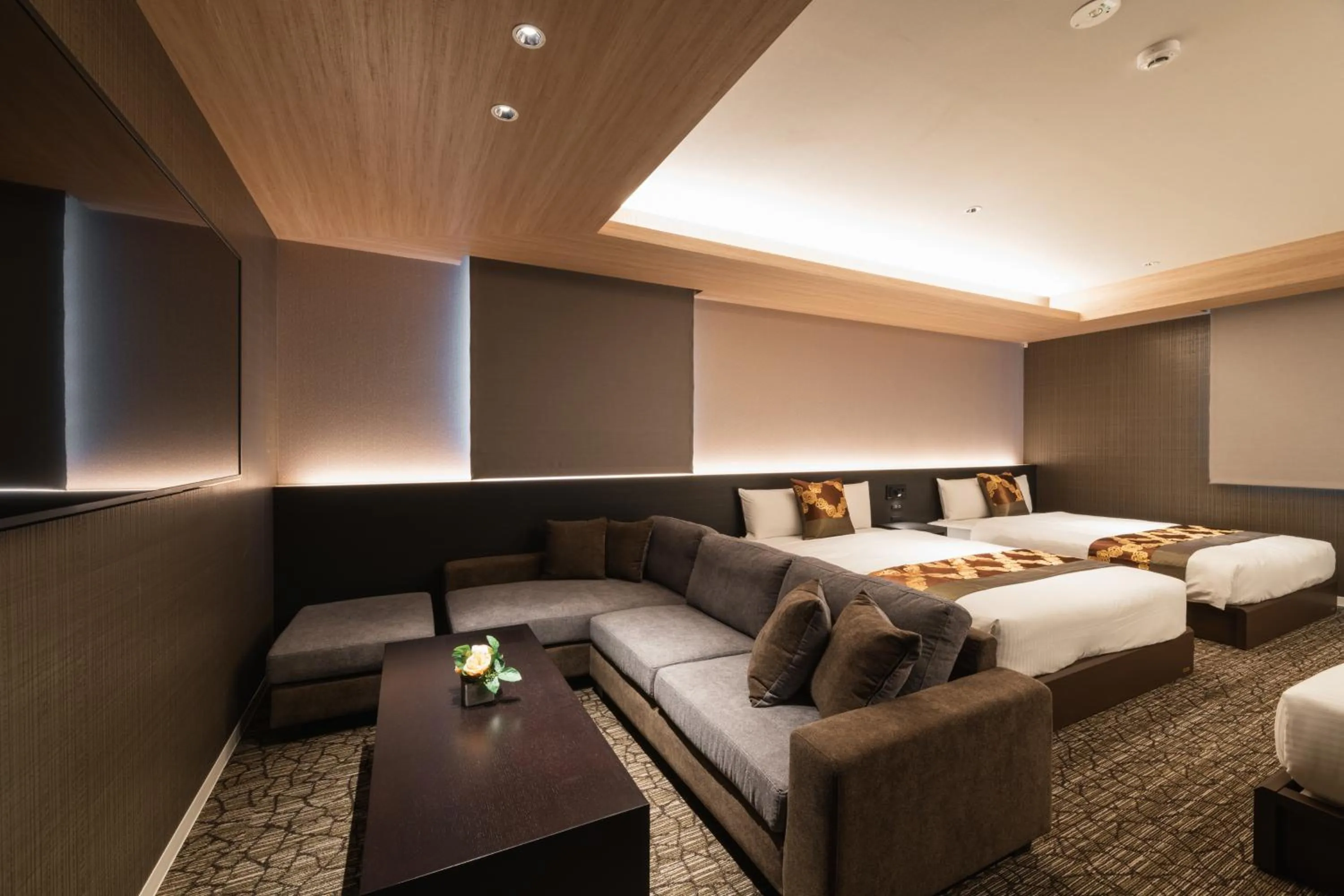 Bed in GRAND BASE Kagoshima