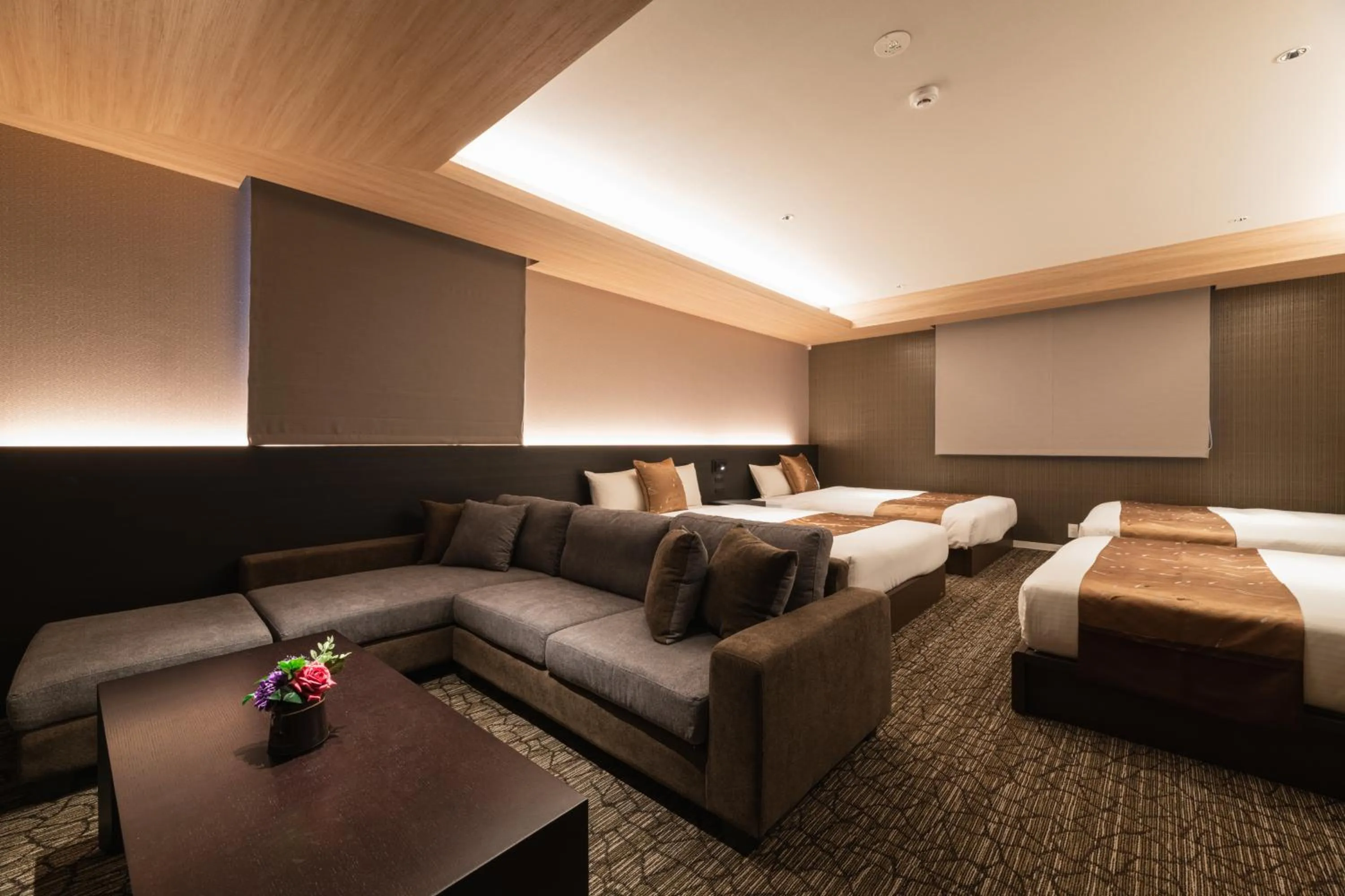 Bed in GRAND BASE Kagoshima