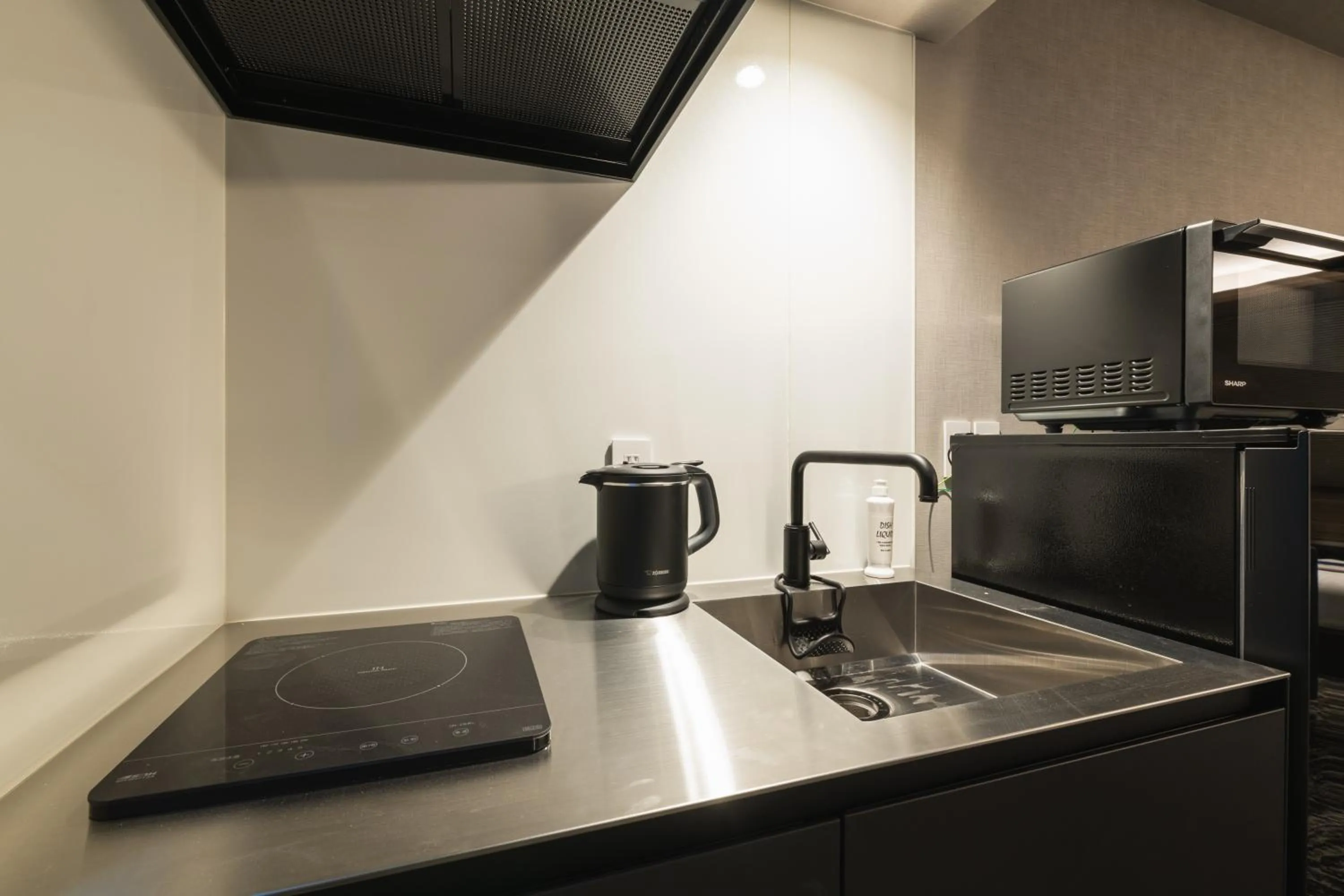 Kitchen or kitchenette in GRAND BASE Kagoshima Tenmonkan