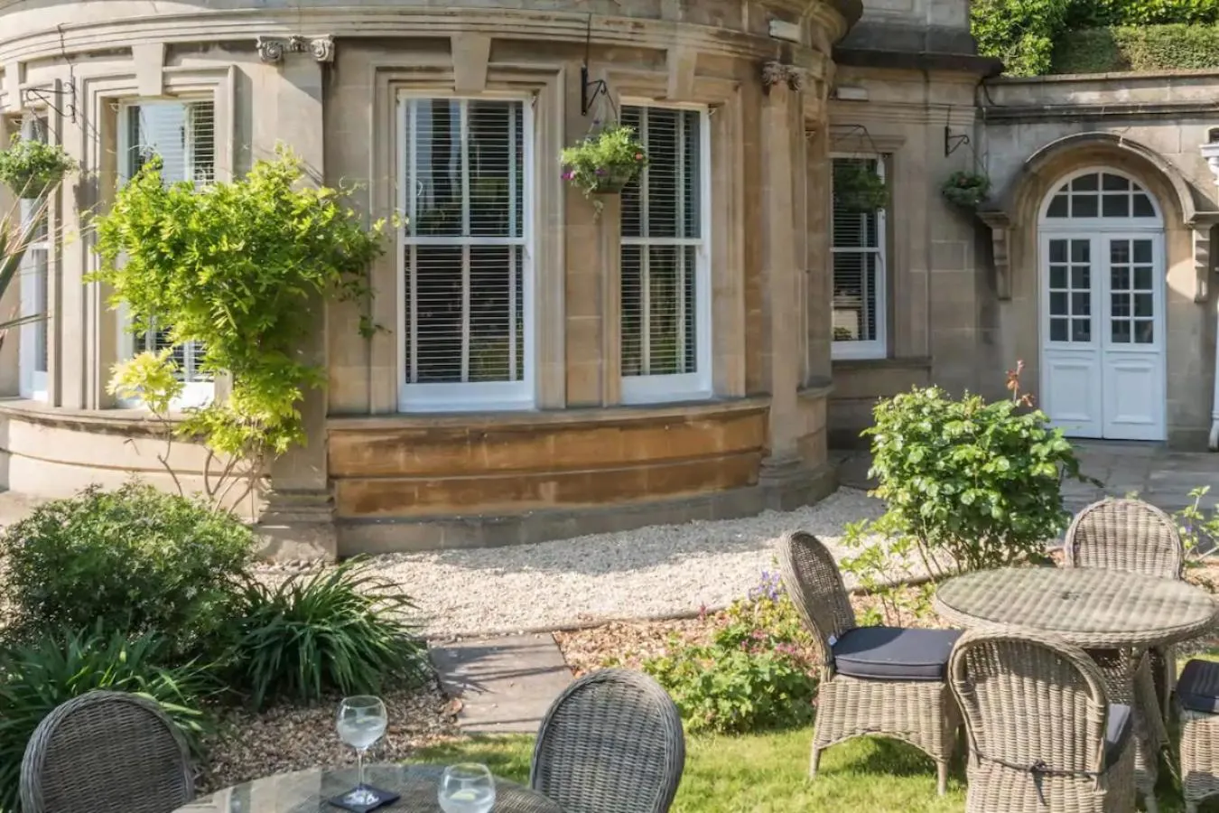 Patio in Lansdown Grove Hotel