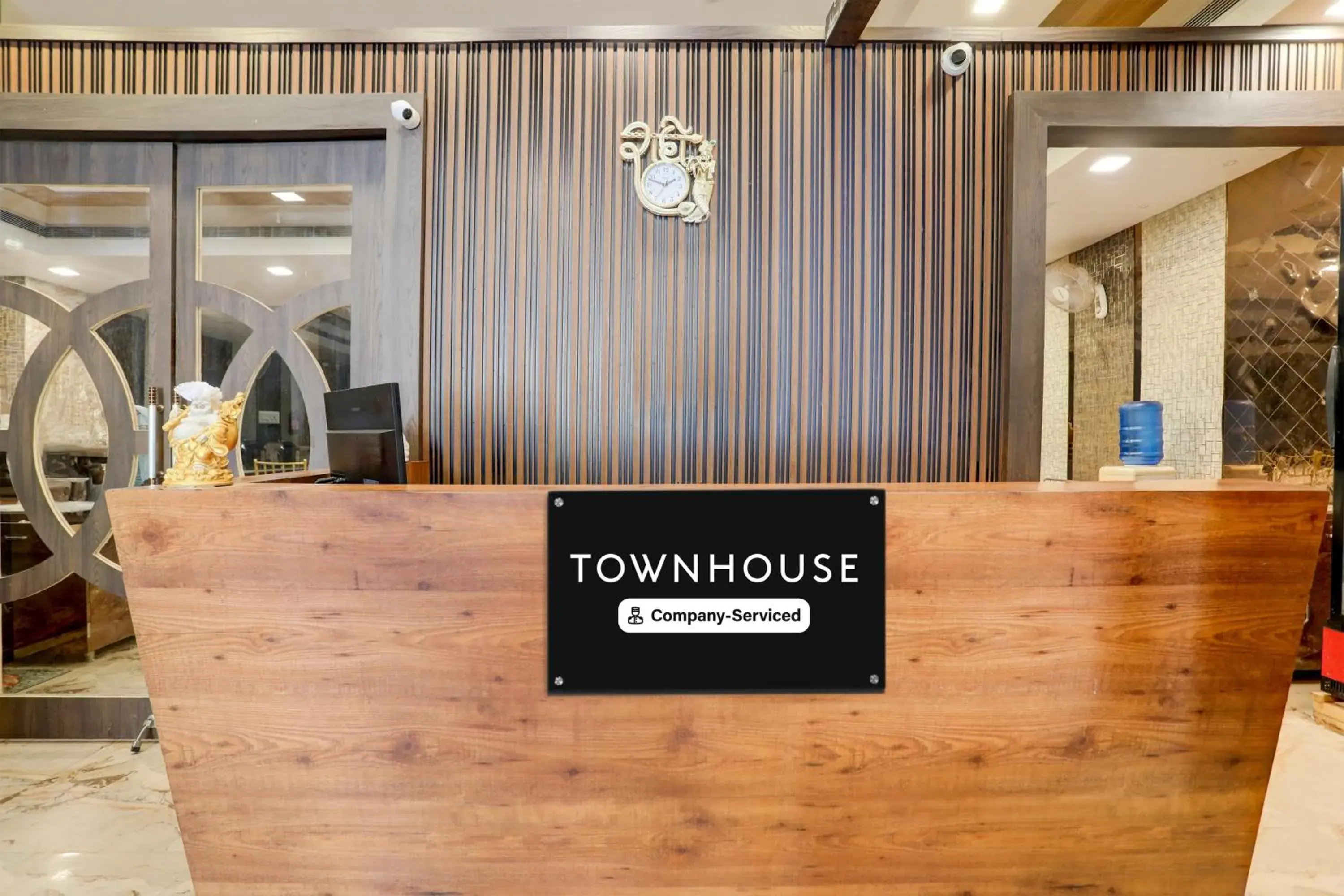 Lobby or reception in Super Townhouse Hyderabad Gate IIT BHU Formerly RK Heights Lobby or reception in Super Townhouse Hyderabad Gate IIT BHU Formerly RK Heights