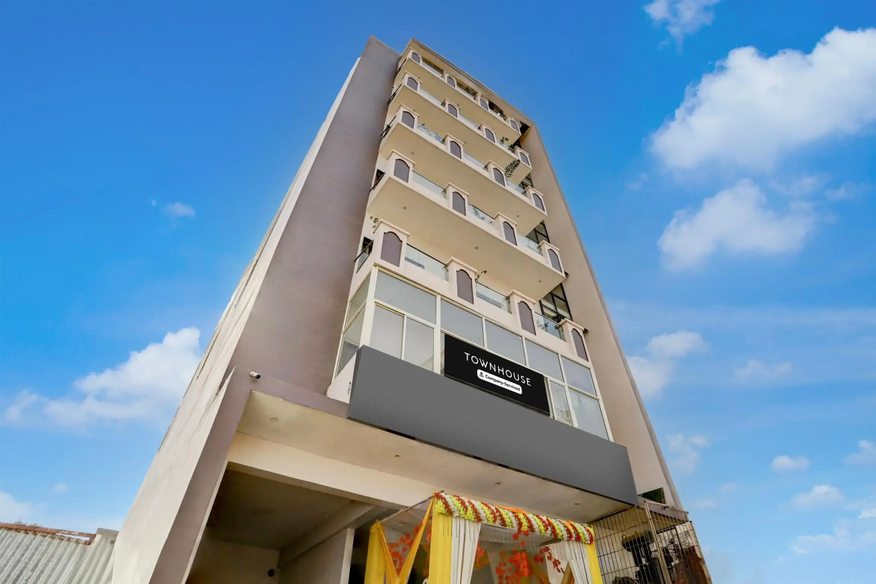 Facade/entrance in Super Townhouse Hyderabad Gate IIT BHU Formerly RK Heights Facade/entrance in Super Townhouse Hyderabad Gate IIT BHU Formerly RK Heights