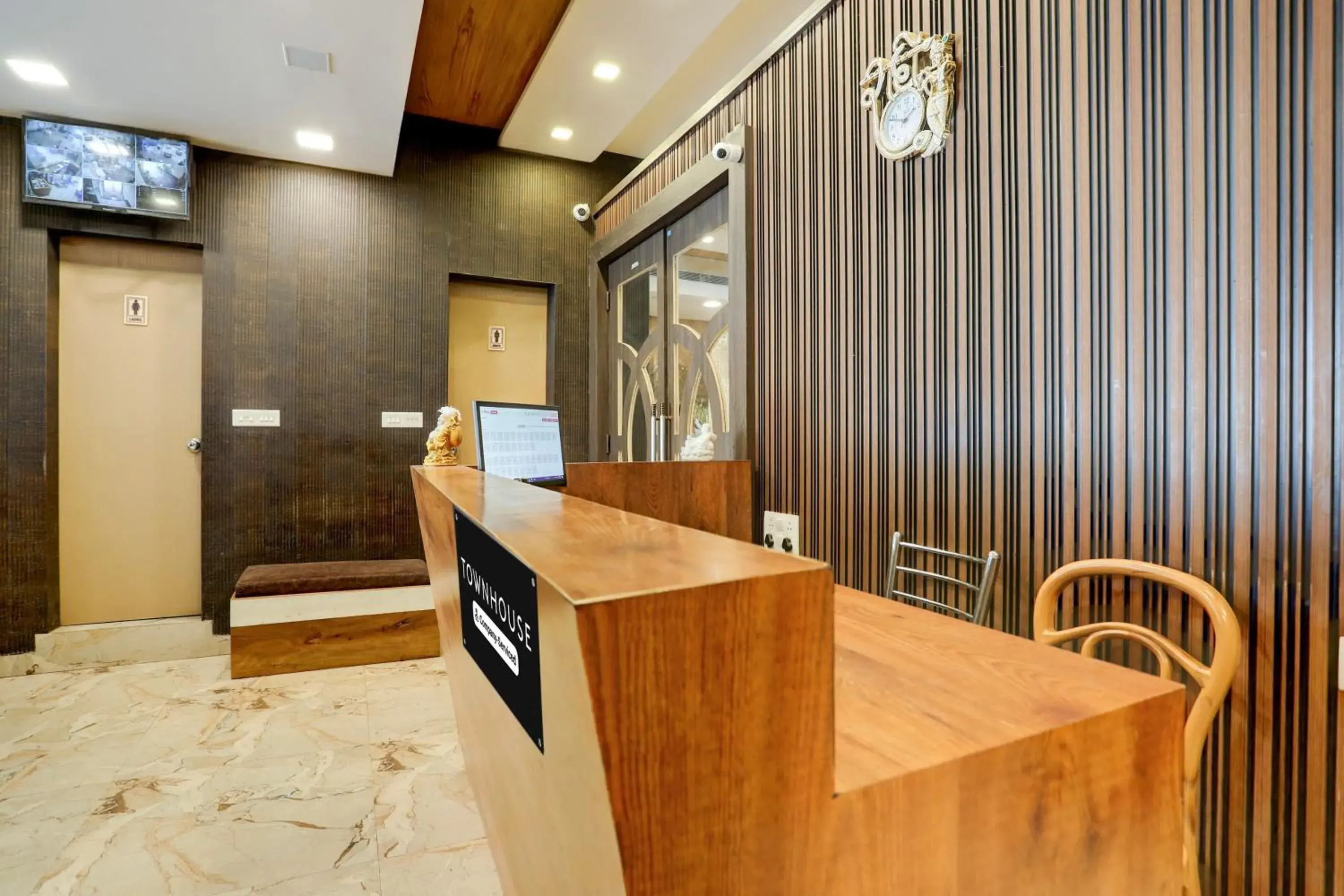 Lobby or reception in Super Townhouse Hyderabad Gate IIT BHU Formerly RK Heights Lobby or reception in Super Townhouse Hyderabad Gate IIT BHU Formerly RK Heights