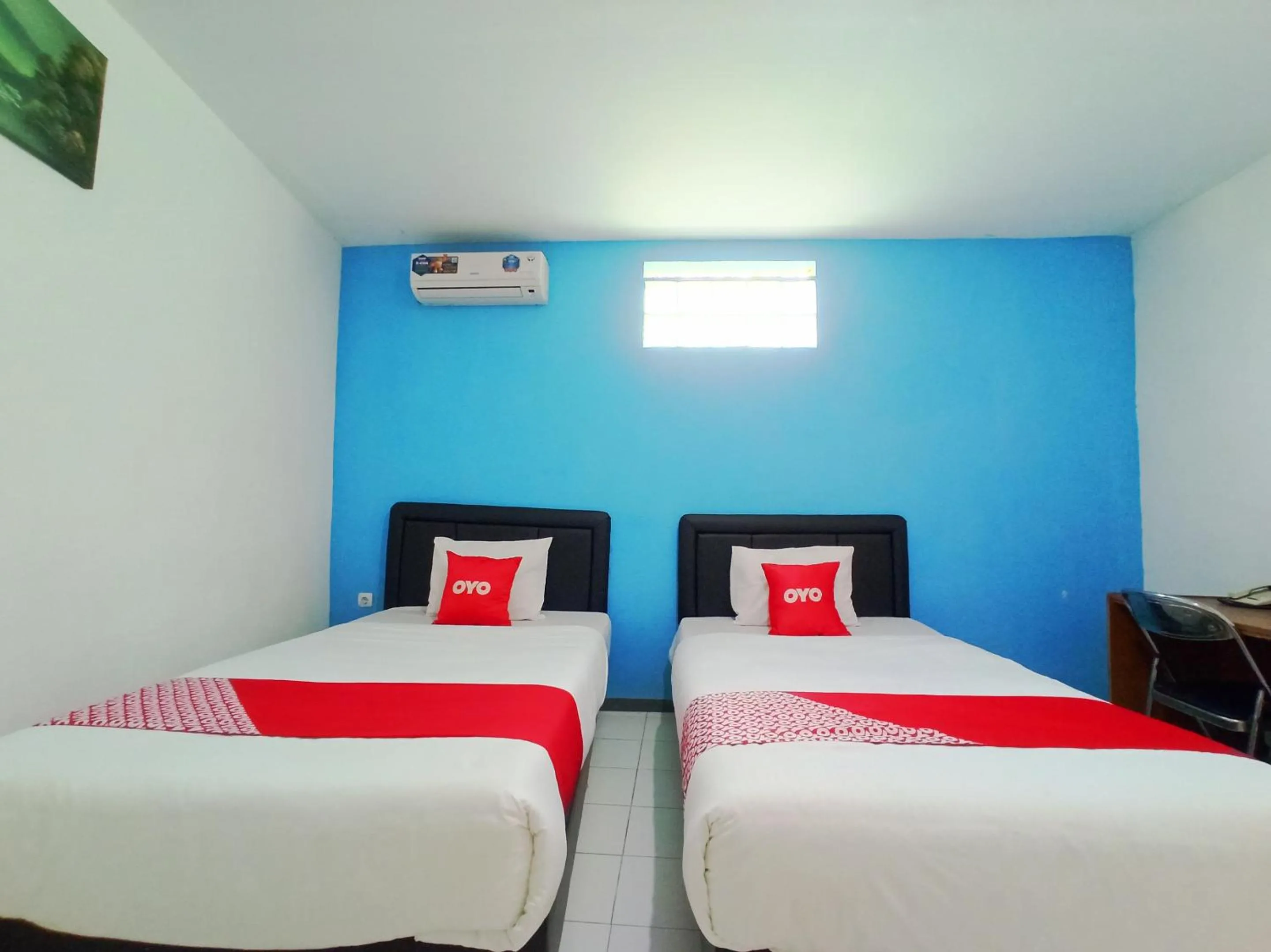 Bedroom, Bed in OYO Life 90071 Paralayang View