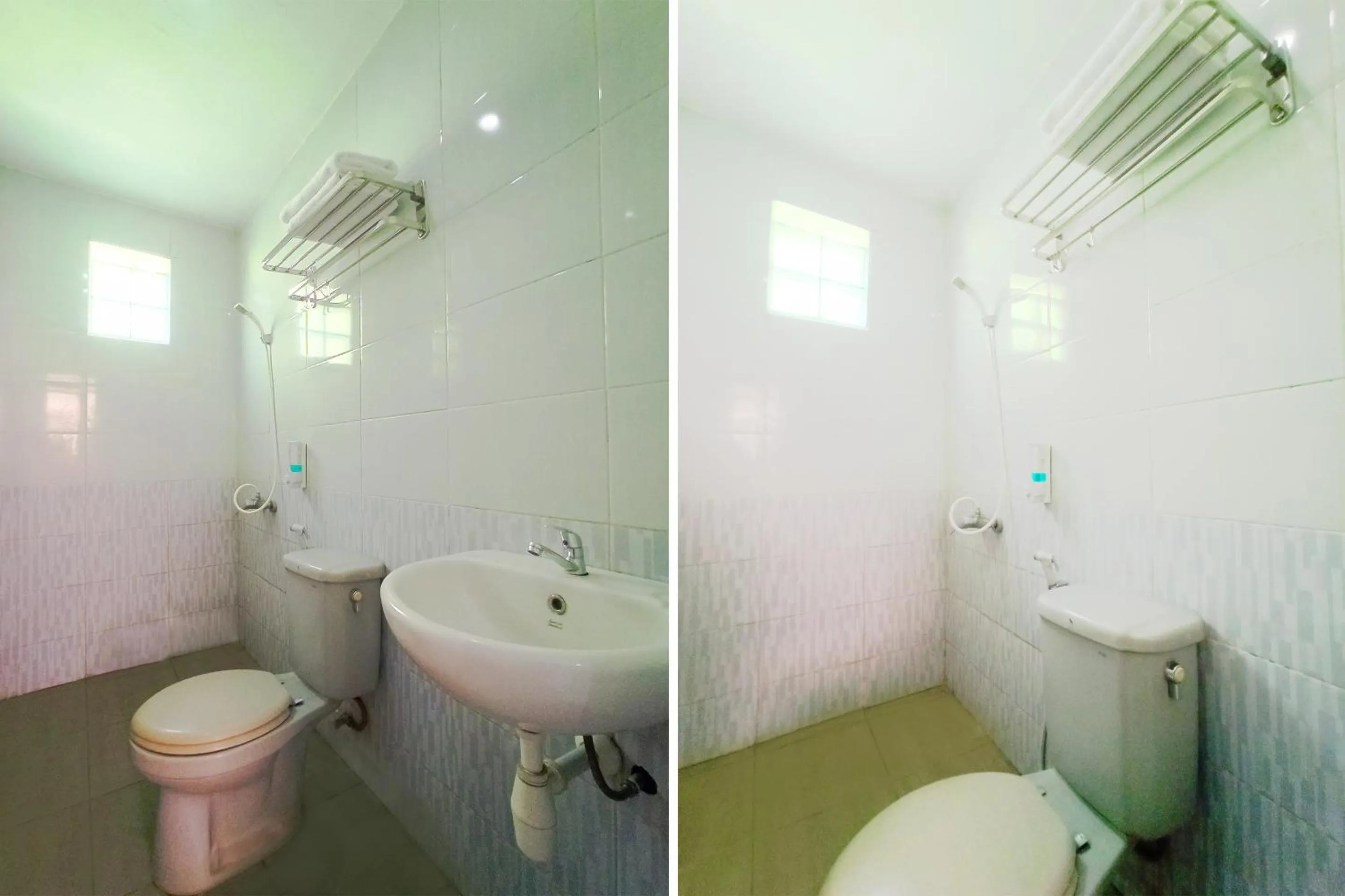 Bathroom in OYO Life 90071 Paralayang View