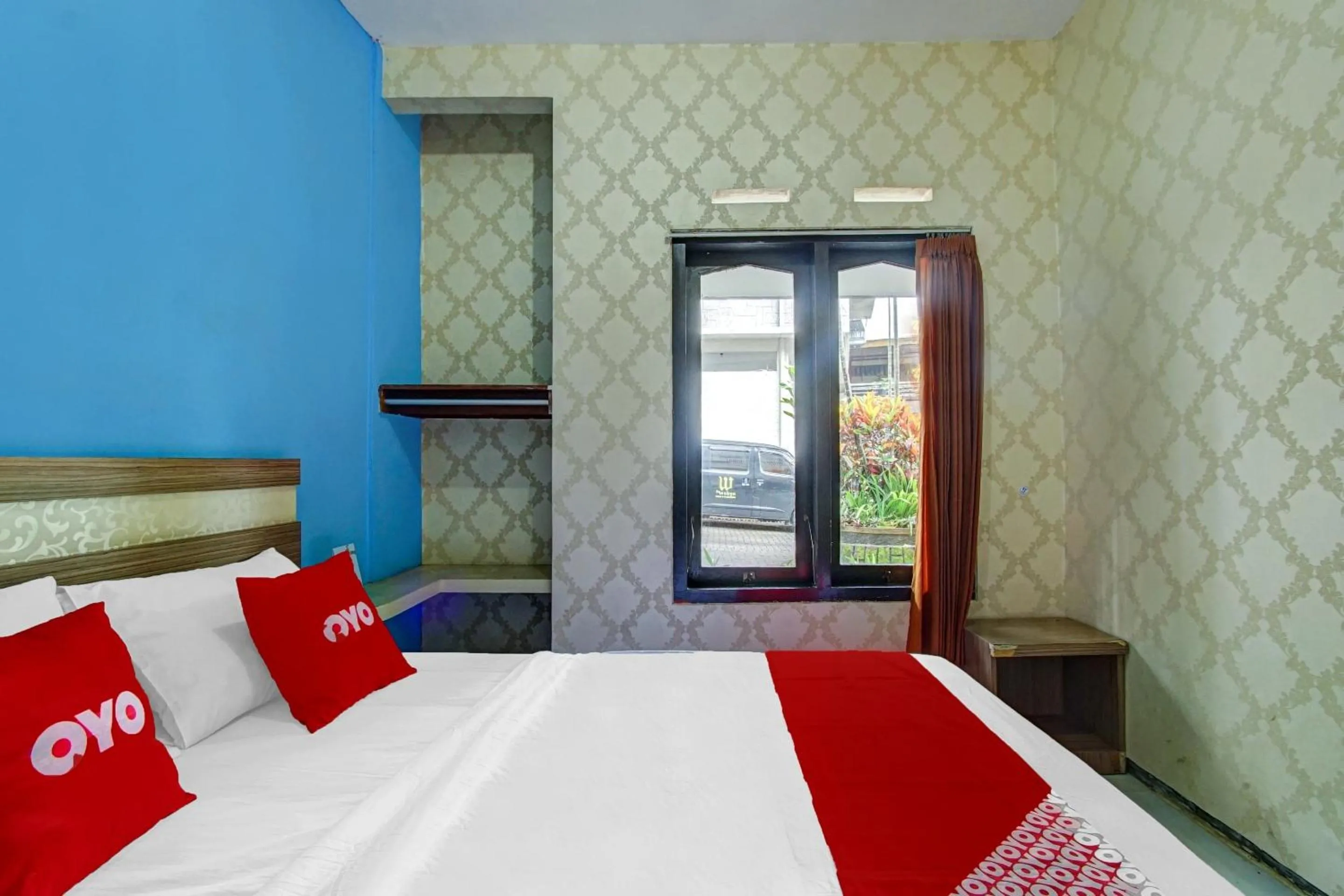 Bedroom, Bed in OYO Life 90071 Paralayang View