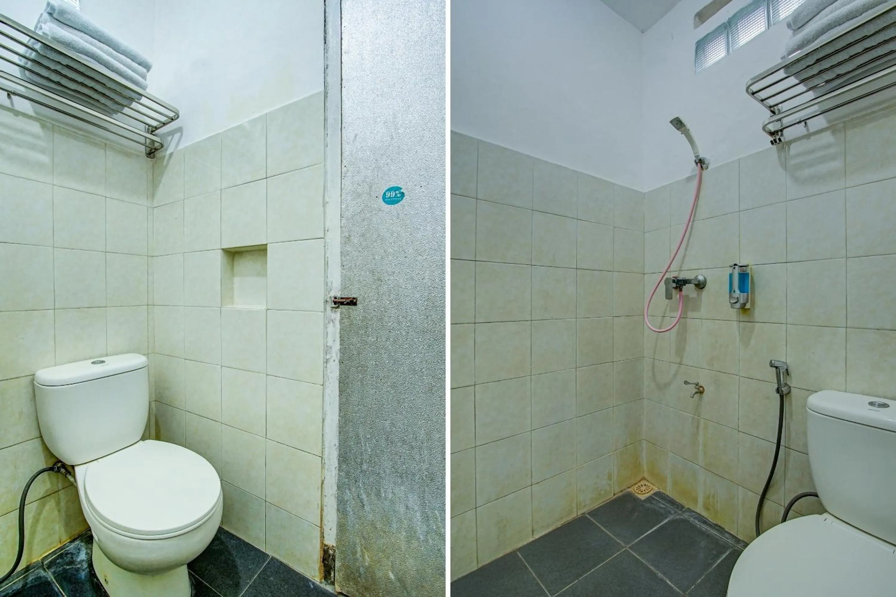 Bathroom in OYO Life 90071 Paralayang View
