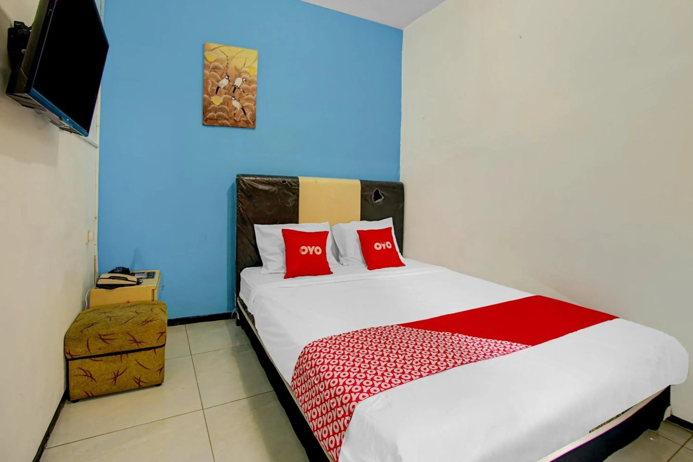 Bedroom, Bed in OYO Life 90071 Paralayang View