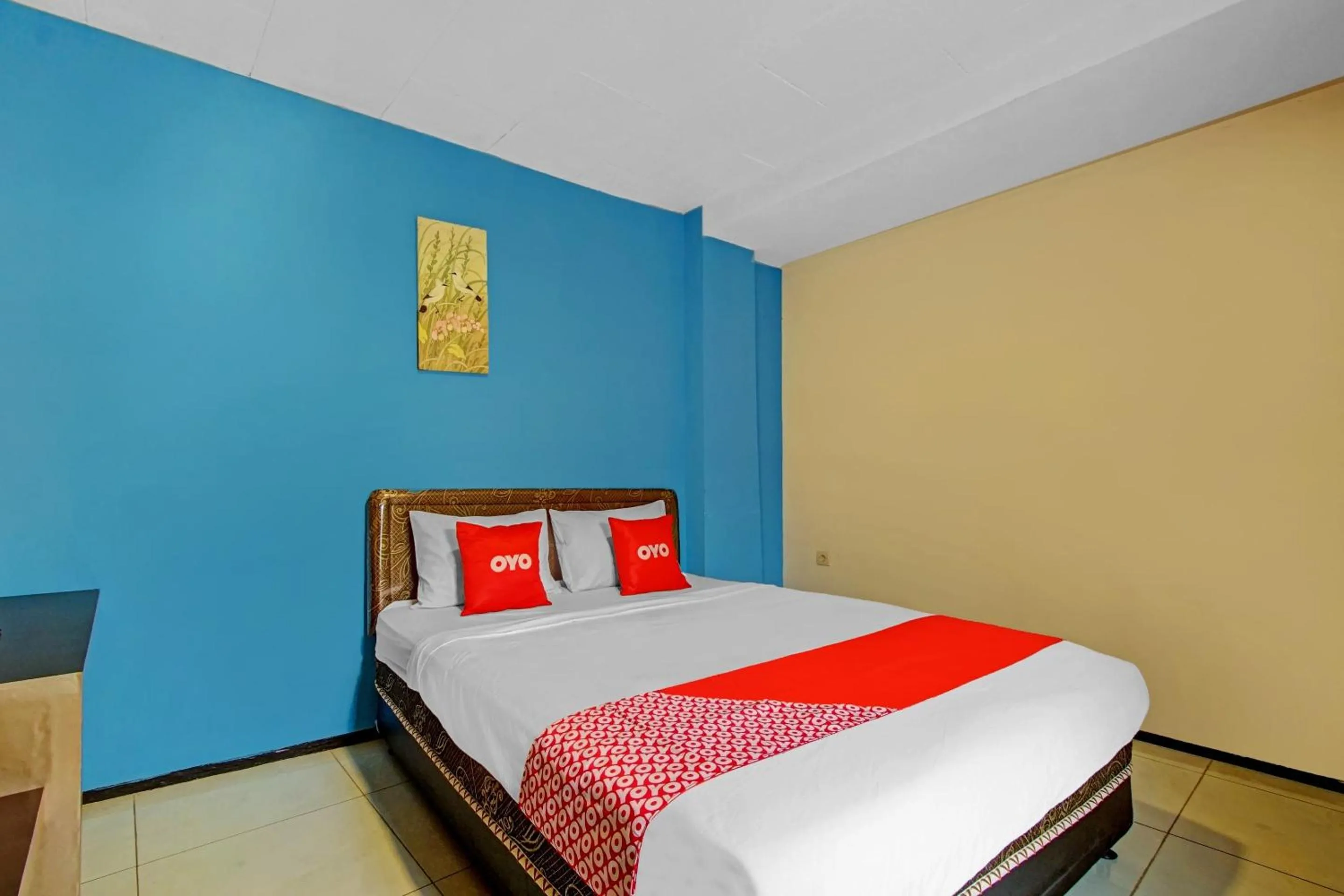 Bedroom, Bed in OYO Life 90071 Paralayang View