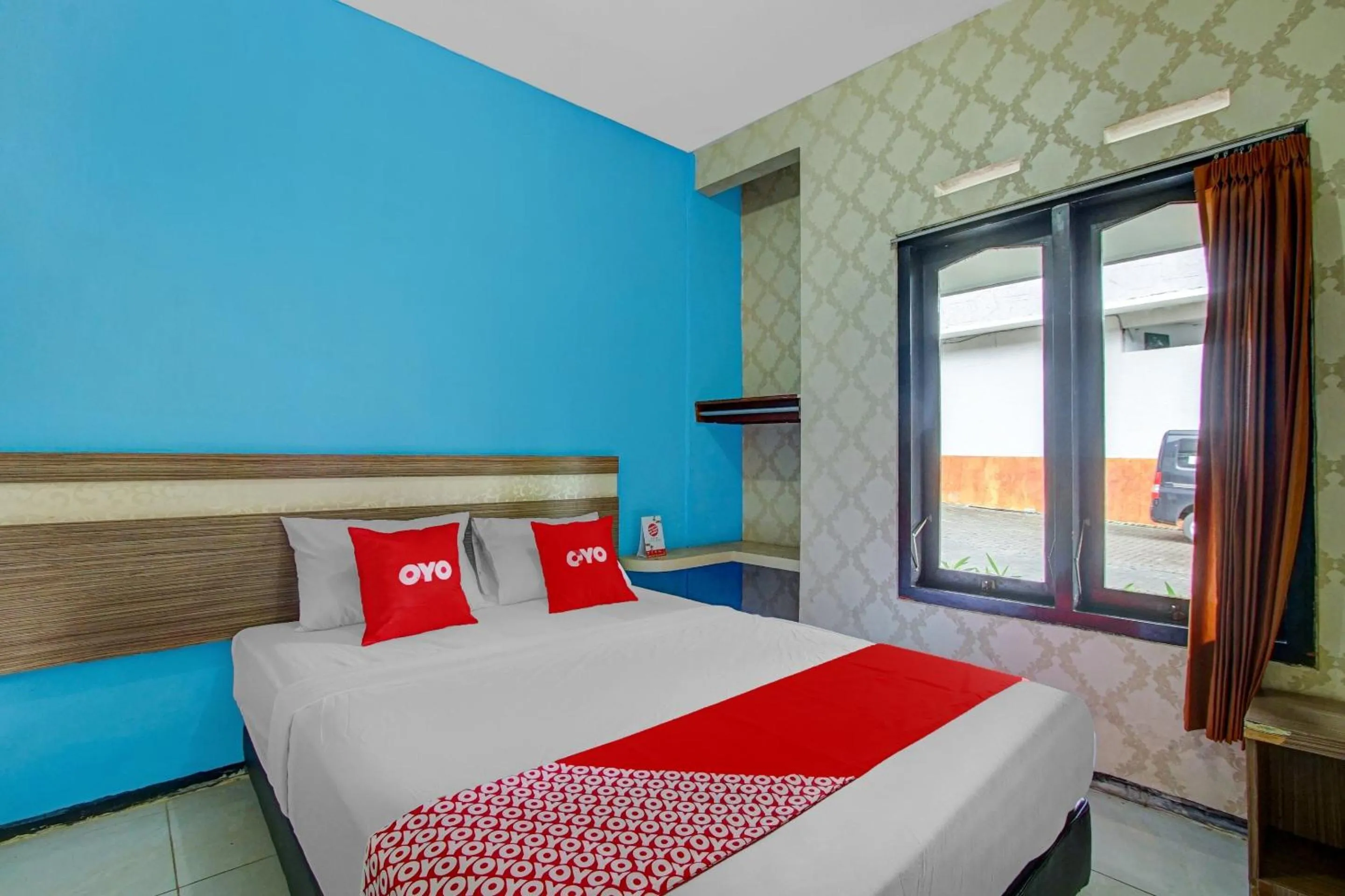 Bedroom, Bed in OYO Life 90071 Paralayang View