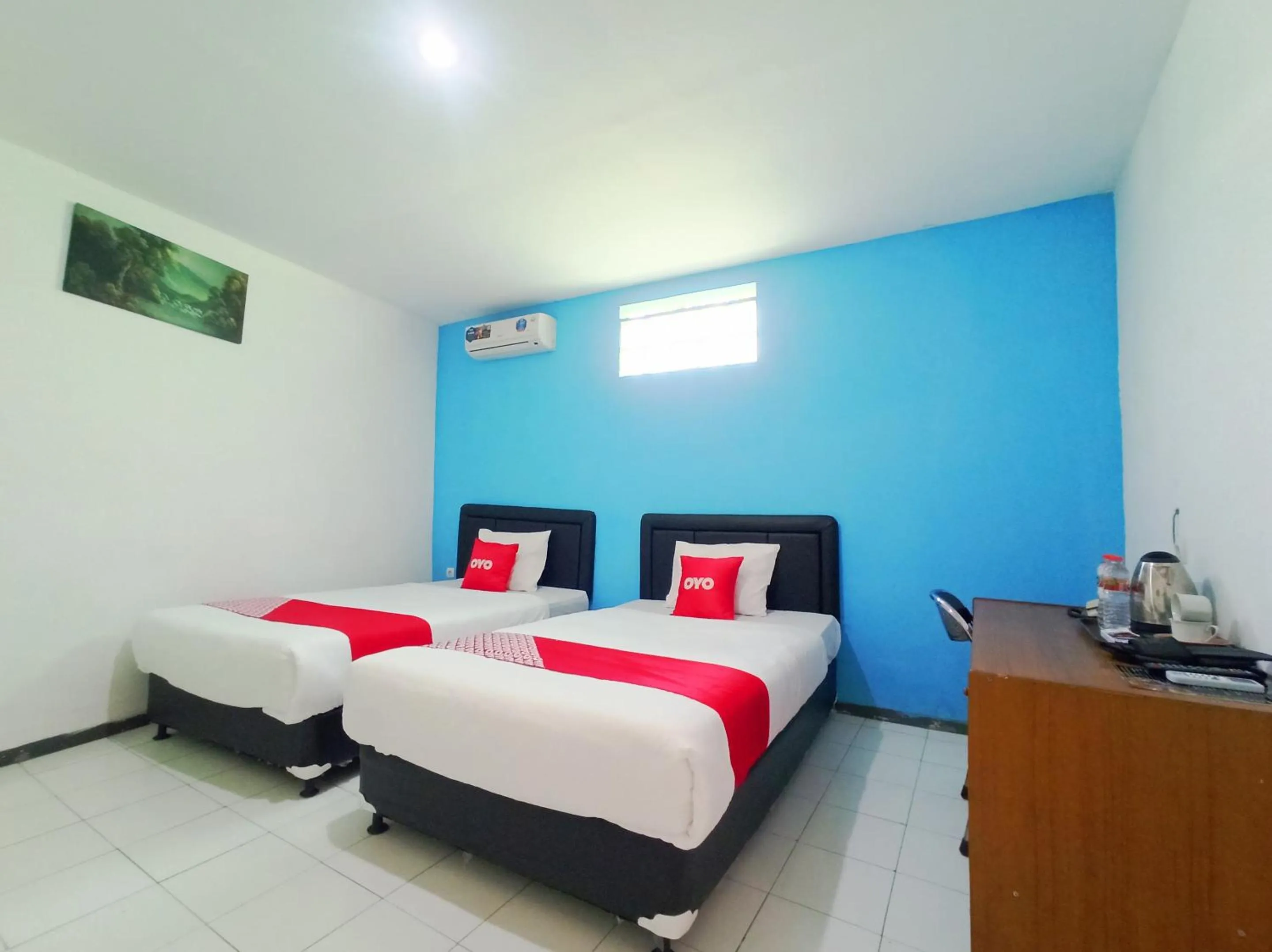 Bedroom, Bed in OYO Life 90071 Paralayang View