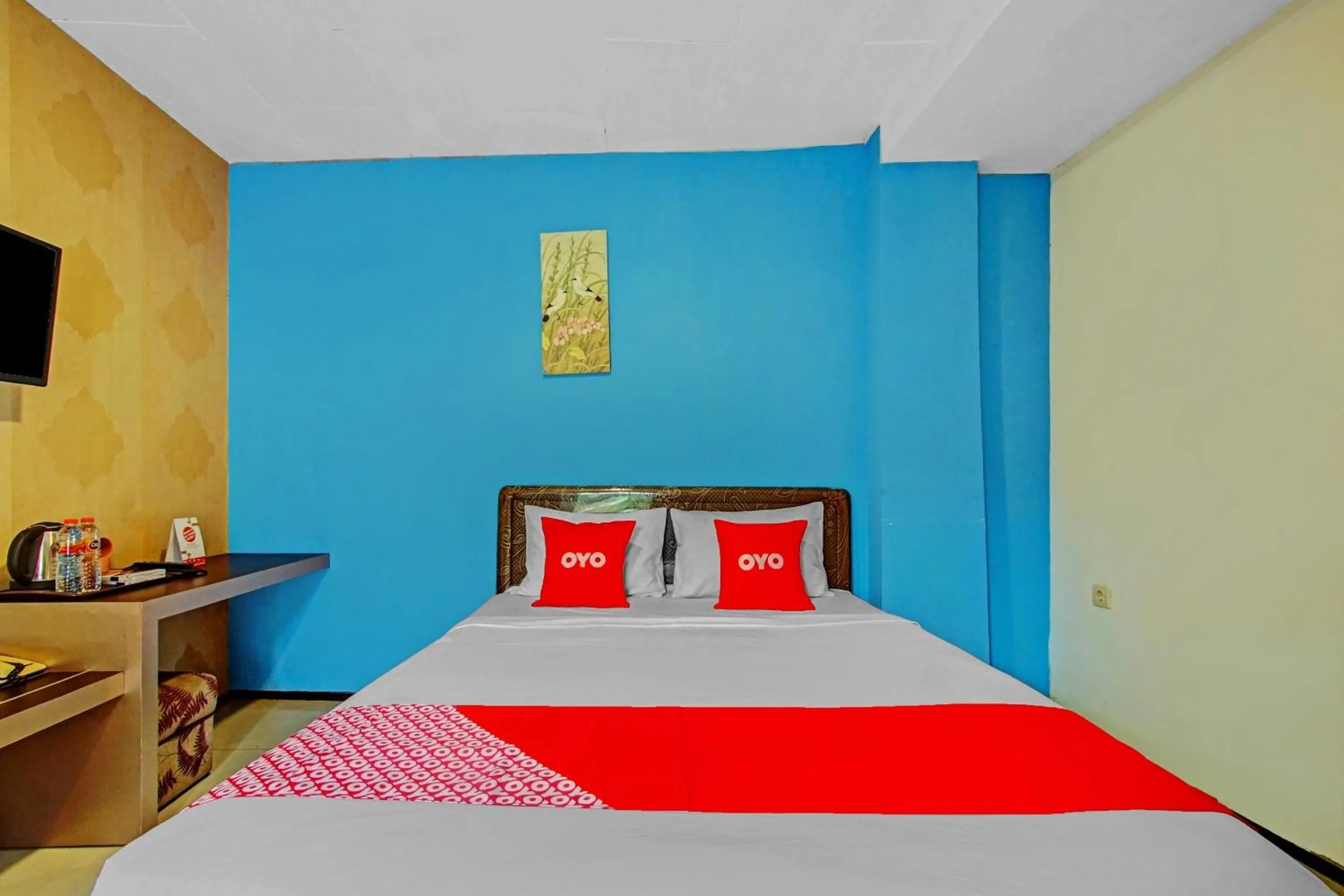 Bedroom, Bed in OYO Life 90071 Paralayang View