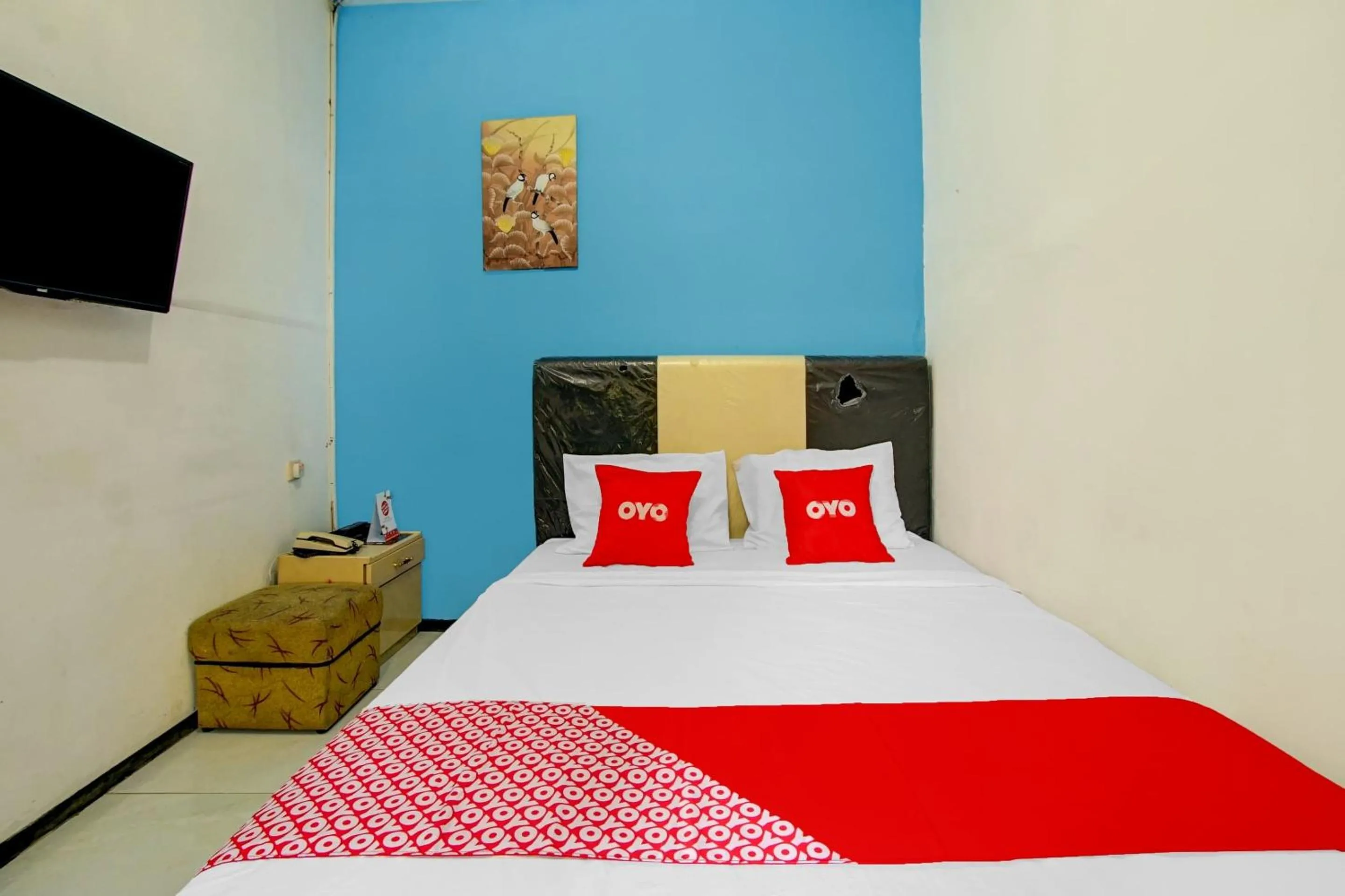 Bedroom, Bed in OYO Life 90071 Paralayang View