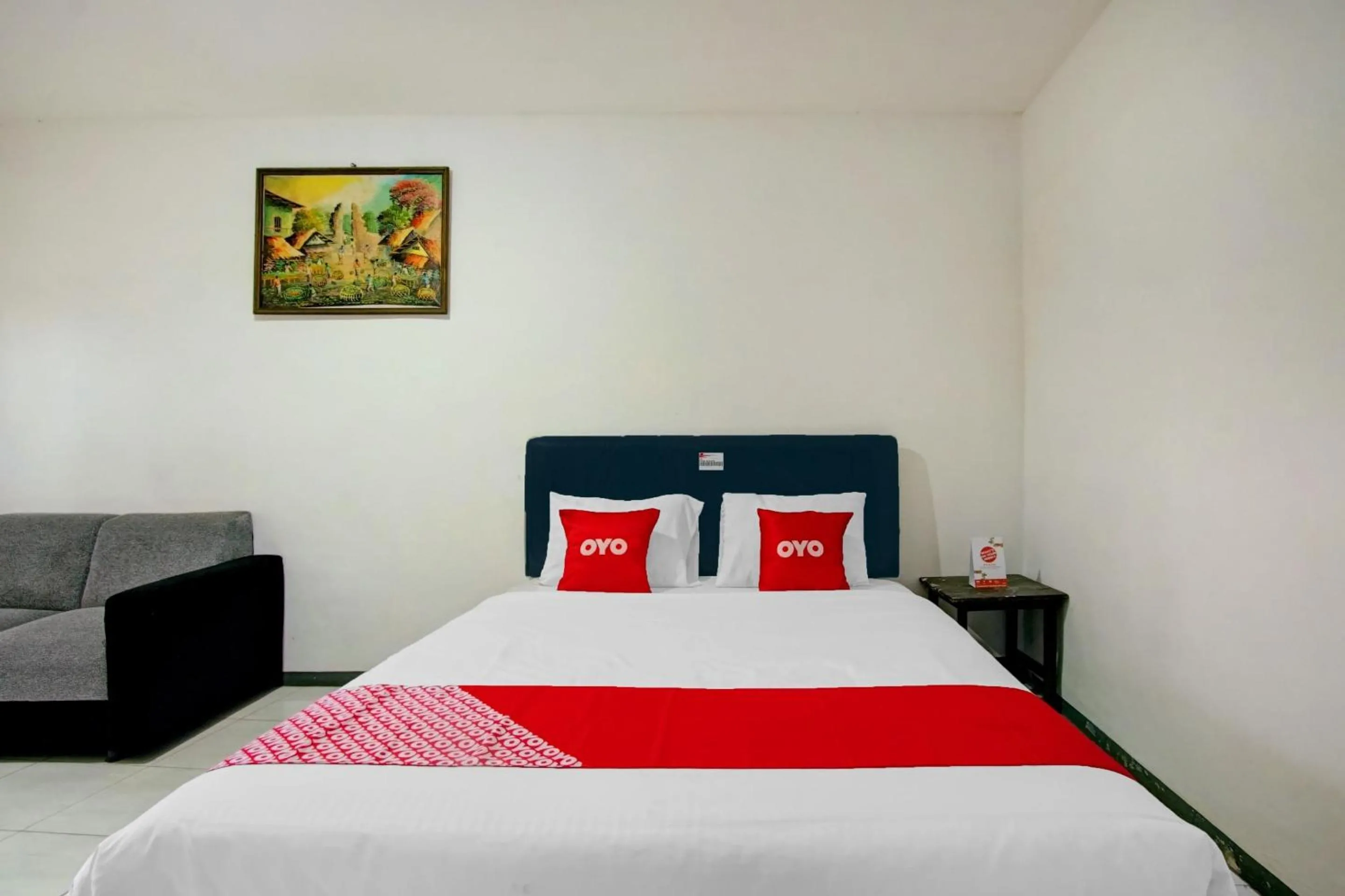 Bedroom, Bed in OYO Life 90071 Paralayang View