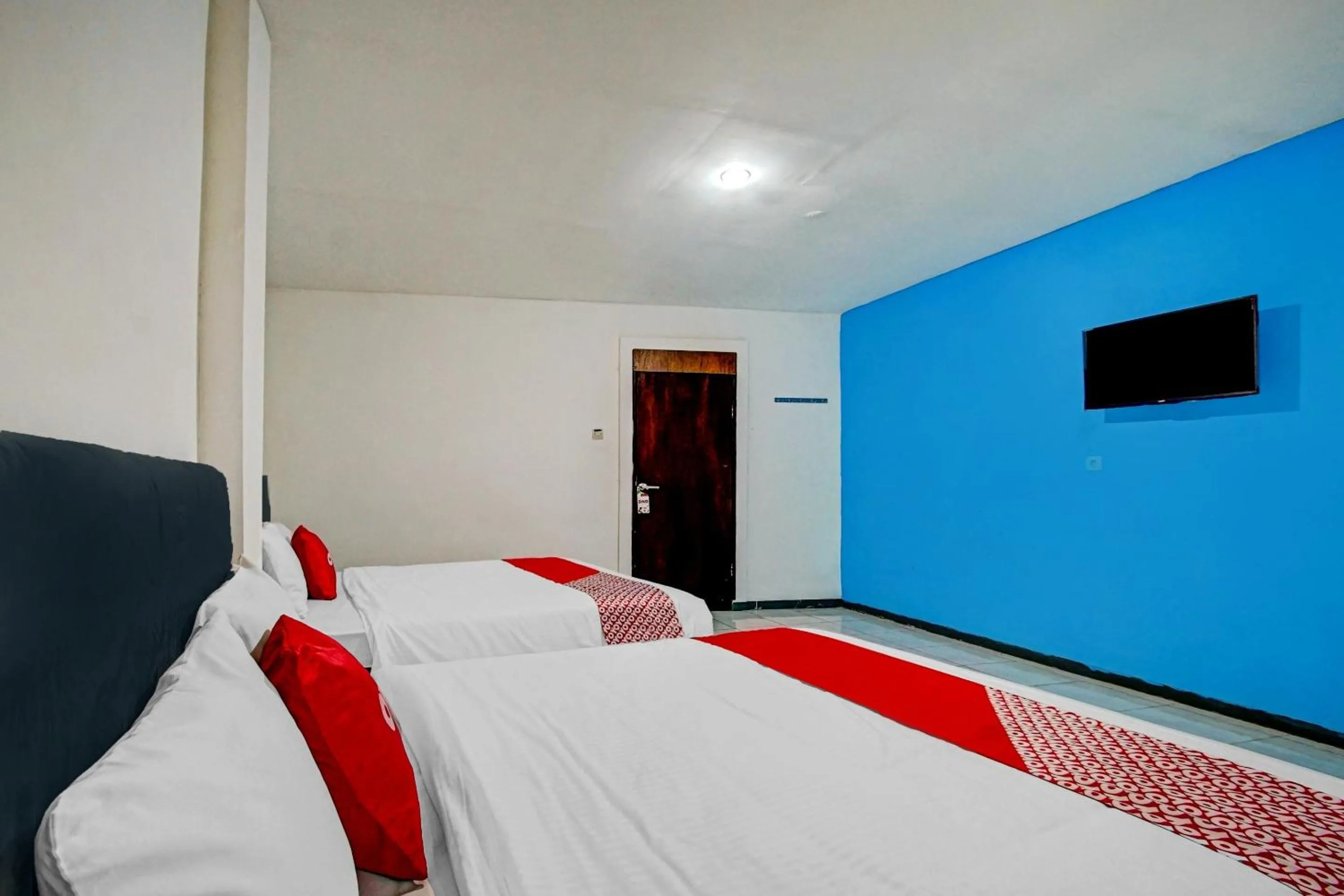 Bedroom, Bed in OYO Life 90071 Paralayang View