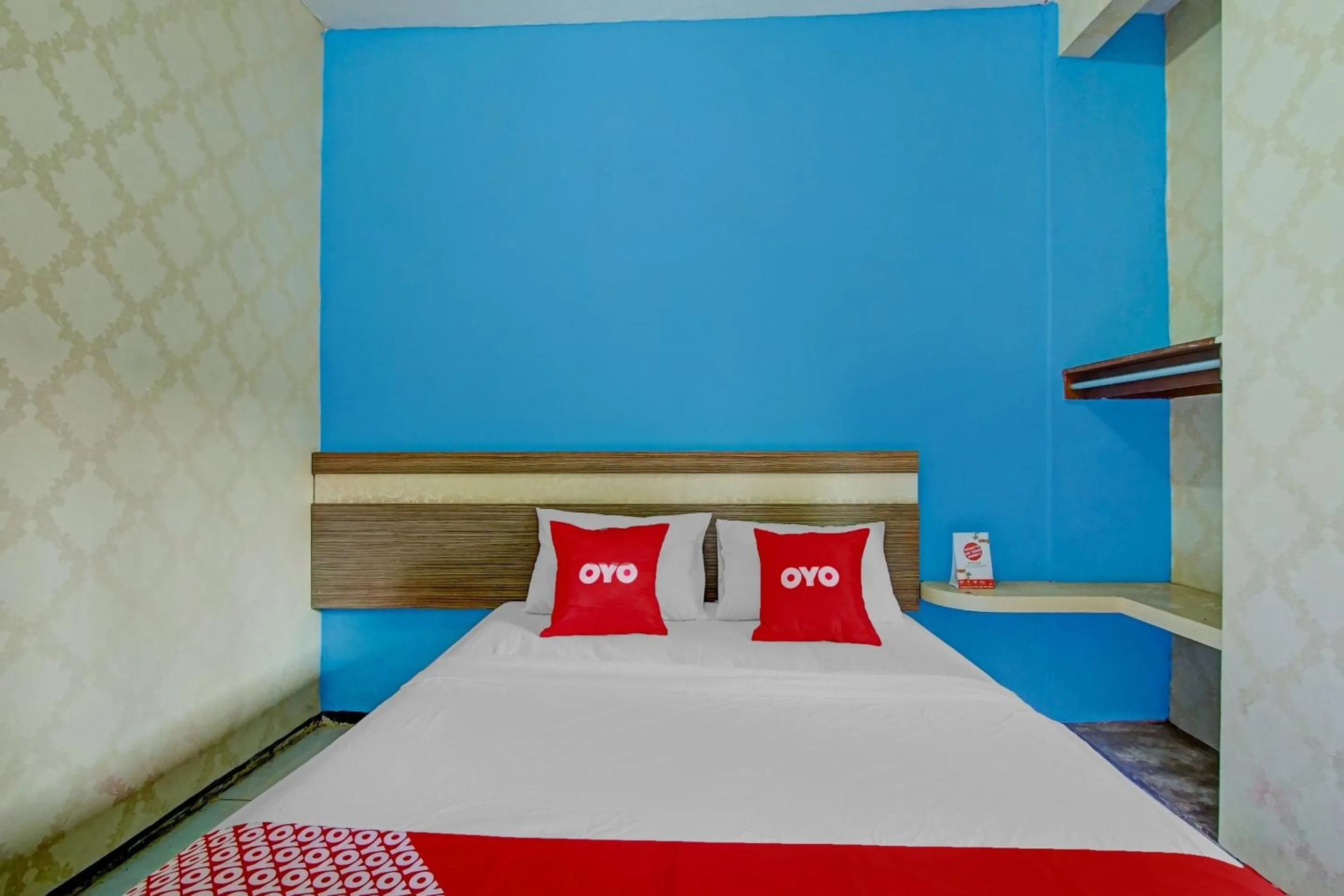 Bedroom, Bed in OYO Life 90071 Paralayang View