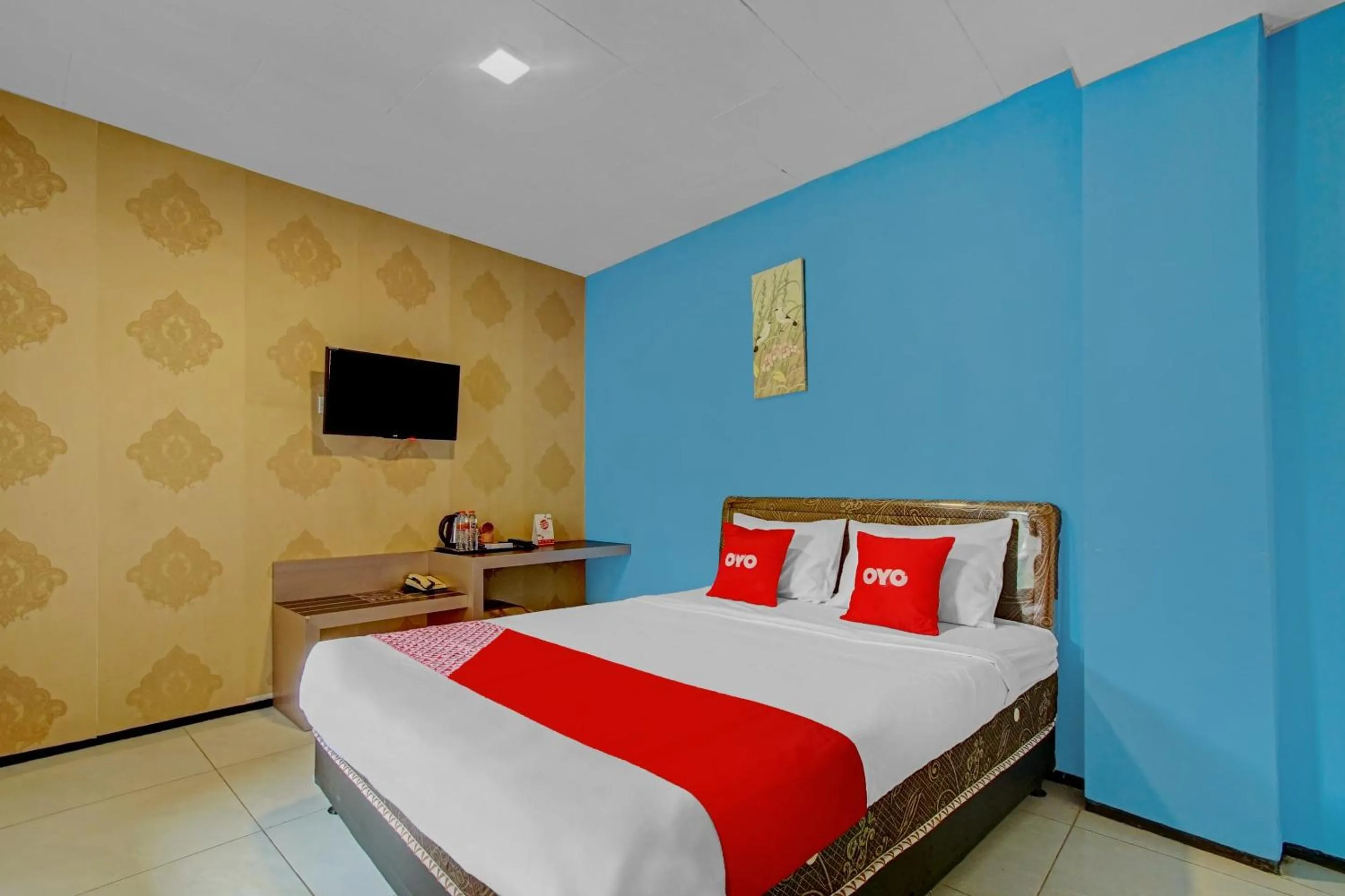 Bedroom, Bed in OYO Life 90071 Paralayang View