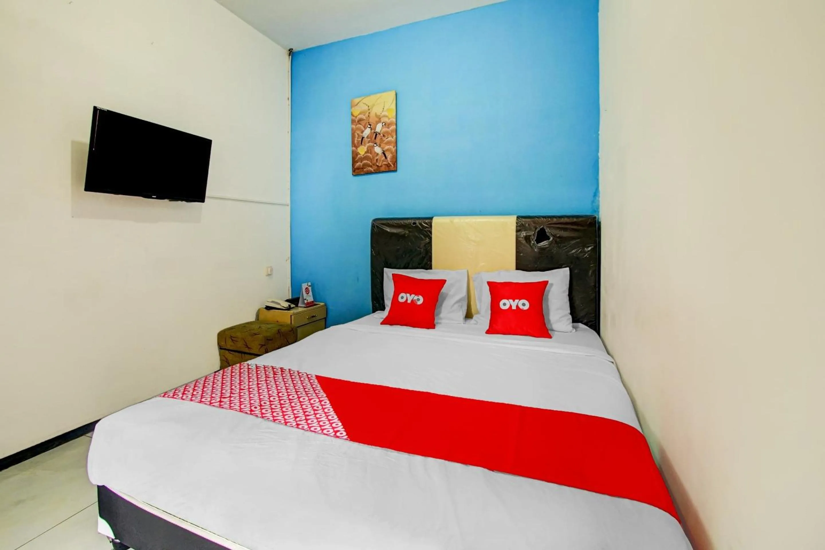 Bedroom, Bed in OYO Life 90071 Paralayang View