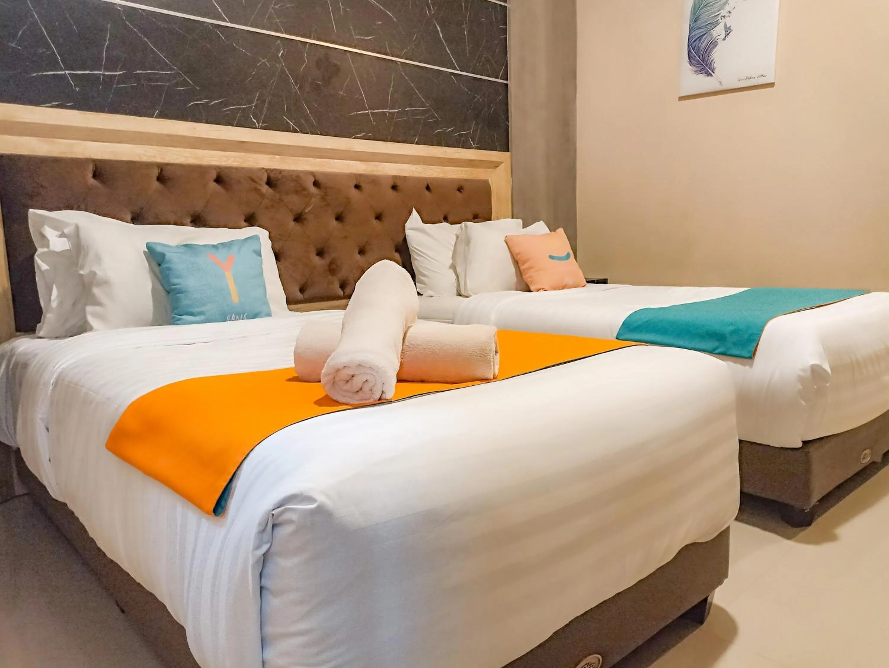 Deluxe Twin Room in Giri Palma Hotel and Villas RedPartner at Tidar Malang