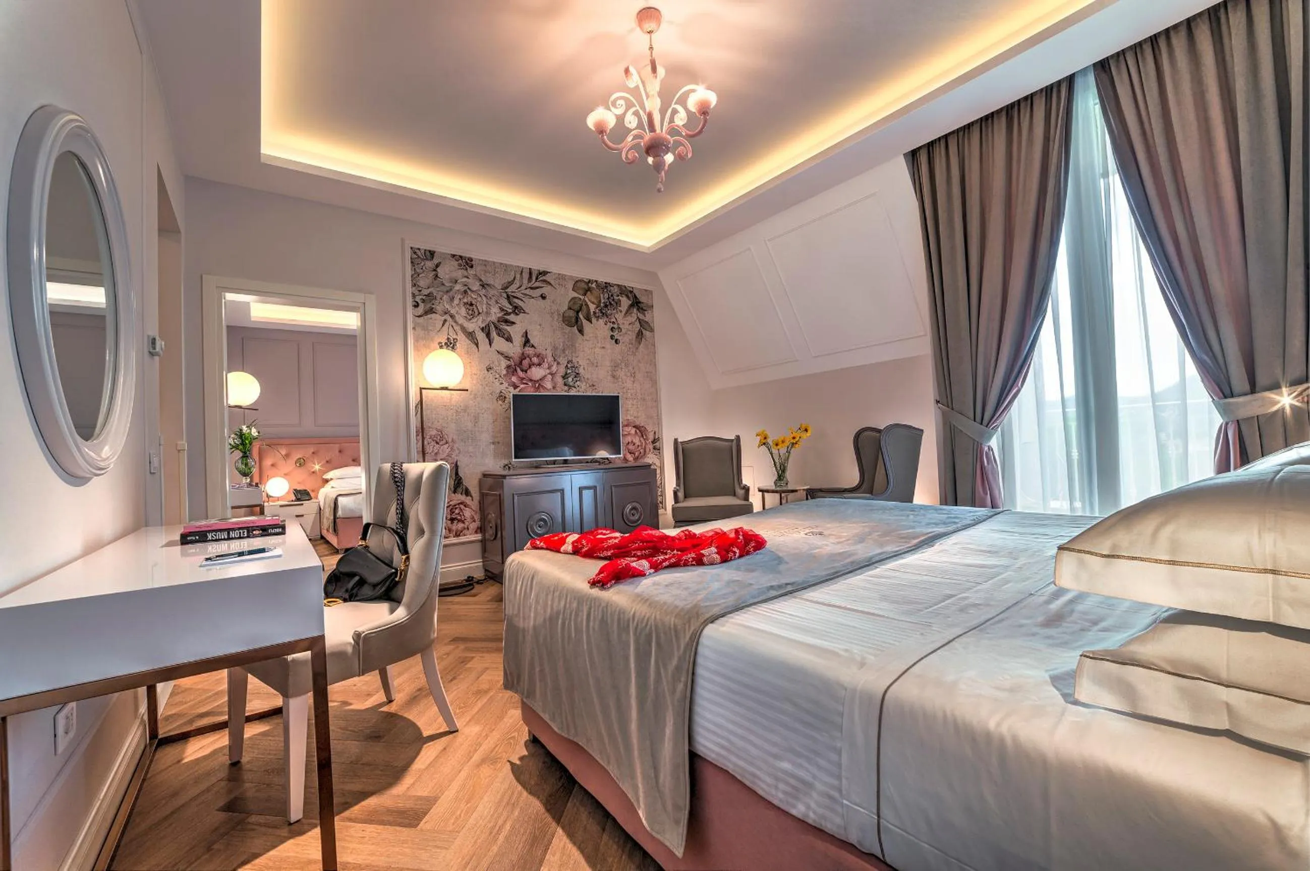 Bed in Hotel Premiere Abano