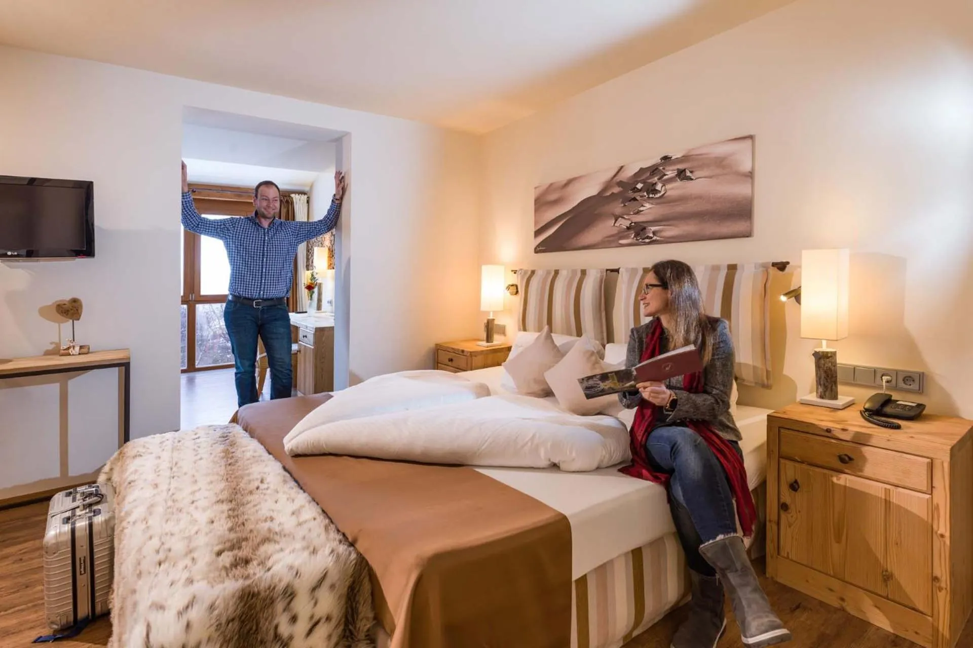 Bed in Das Johannesbad - DAS MEDICAL SPA & VITAL REFUGIUM