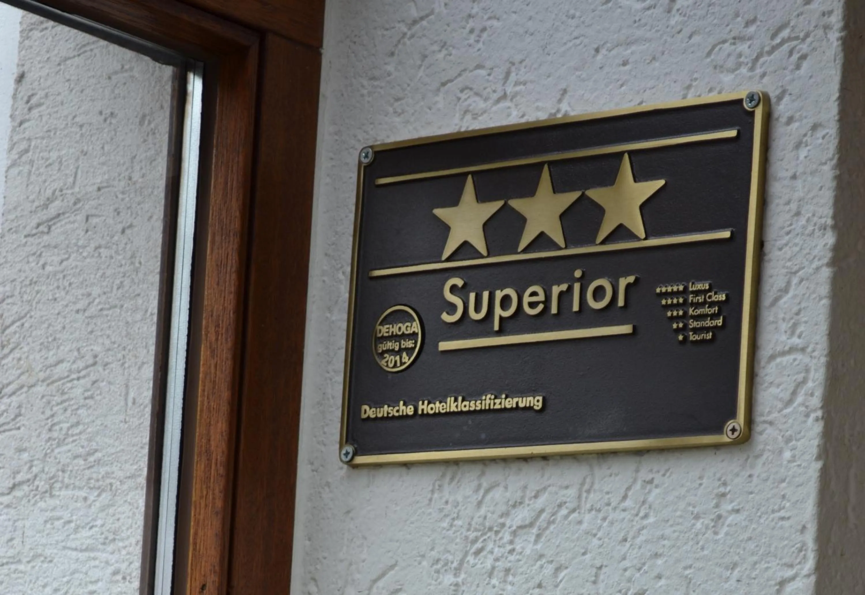 Logo/Certificate/Sign in Art of Comfort Haus Ingeborg