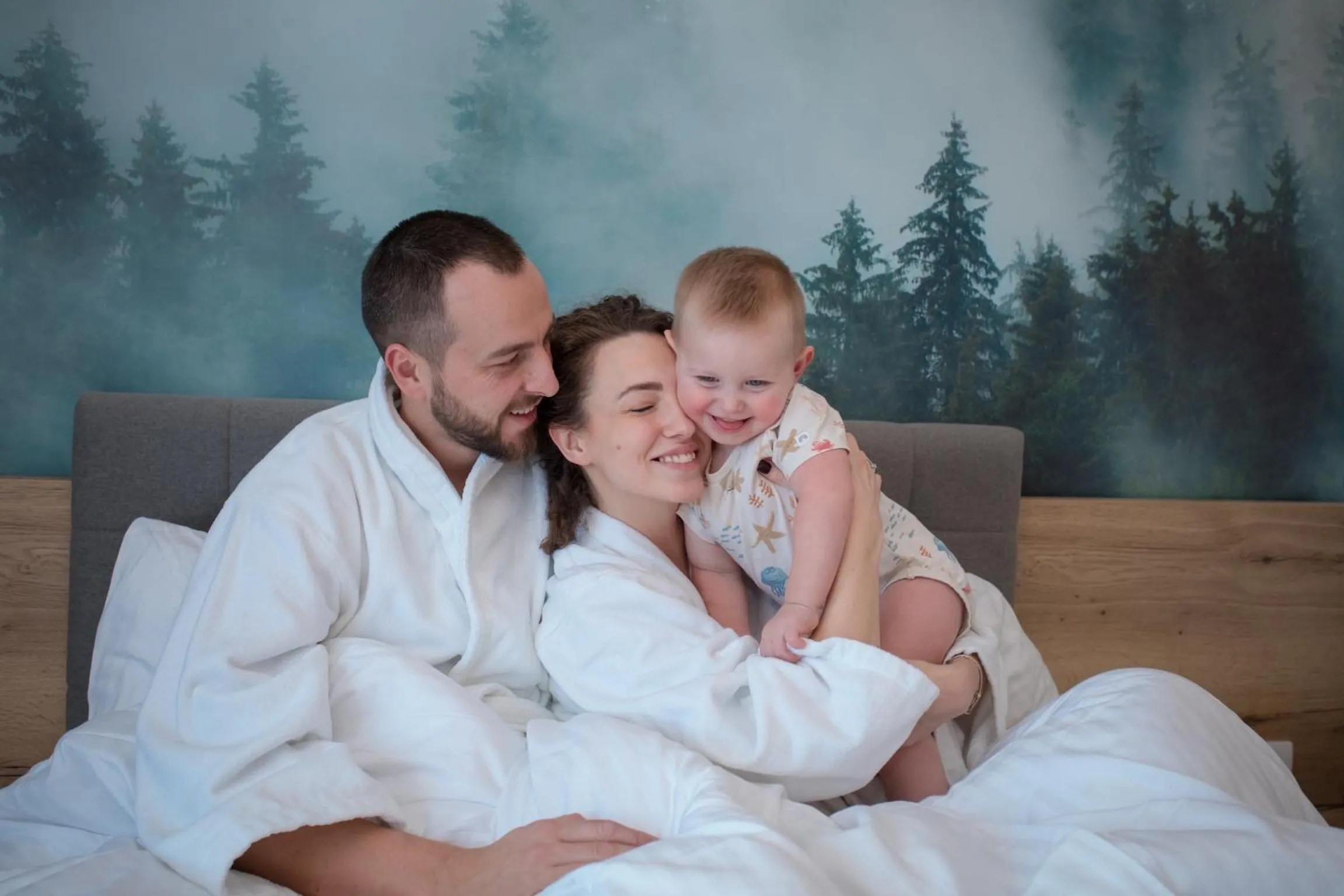 Bed in SREBRNA PLANINA Spa & Resort