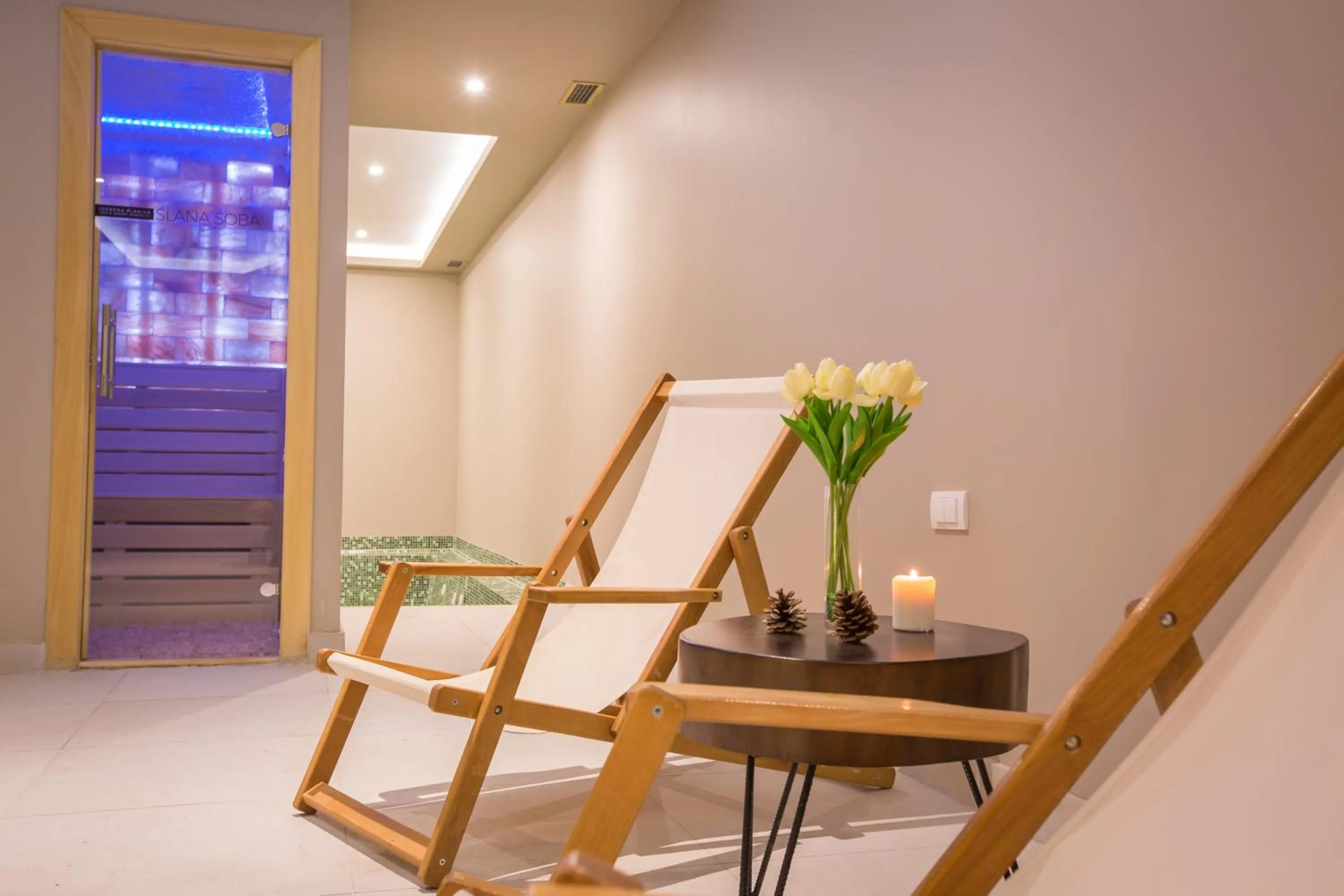 Sauna in SREBRNA PLANINA Spa & Resort