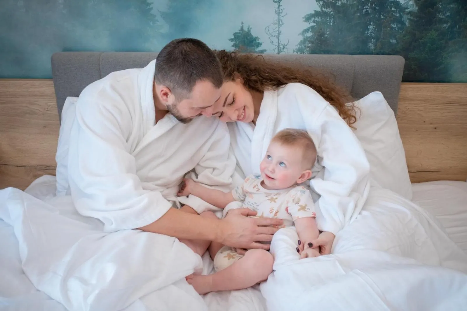 Bed in SREBRNA PLANINA Spa & Resort