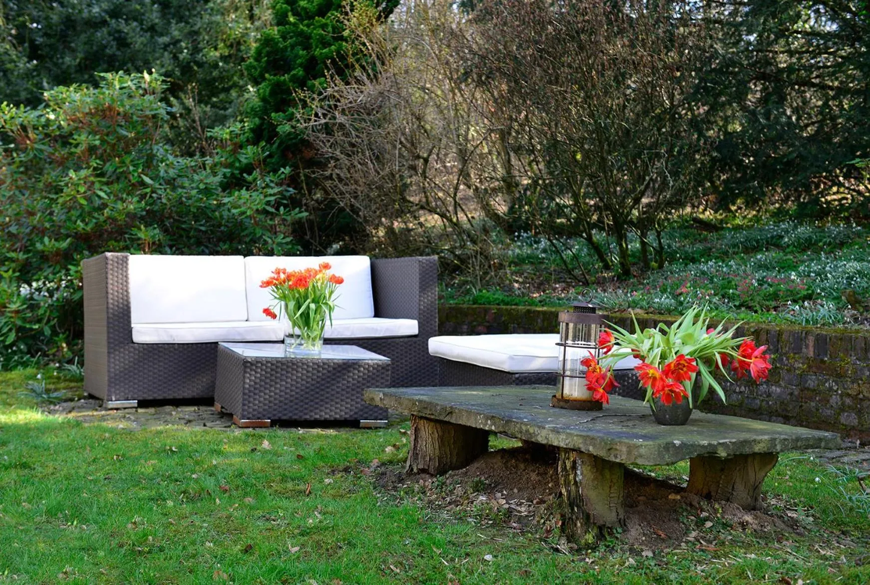 Garden in Hotel Haus Kronenthal