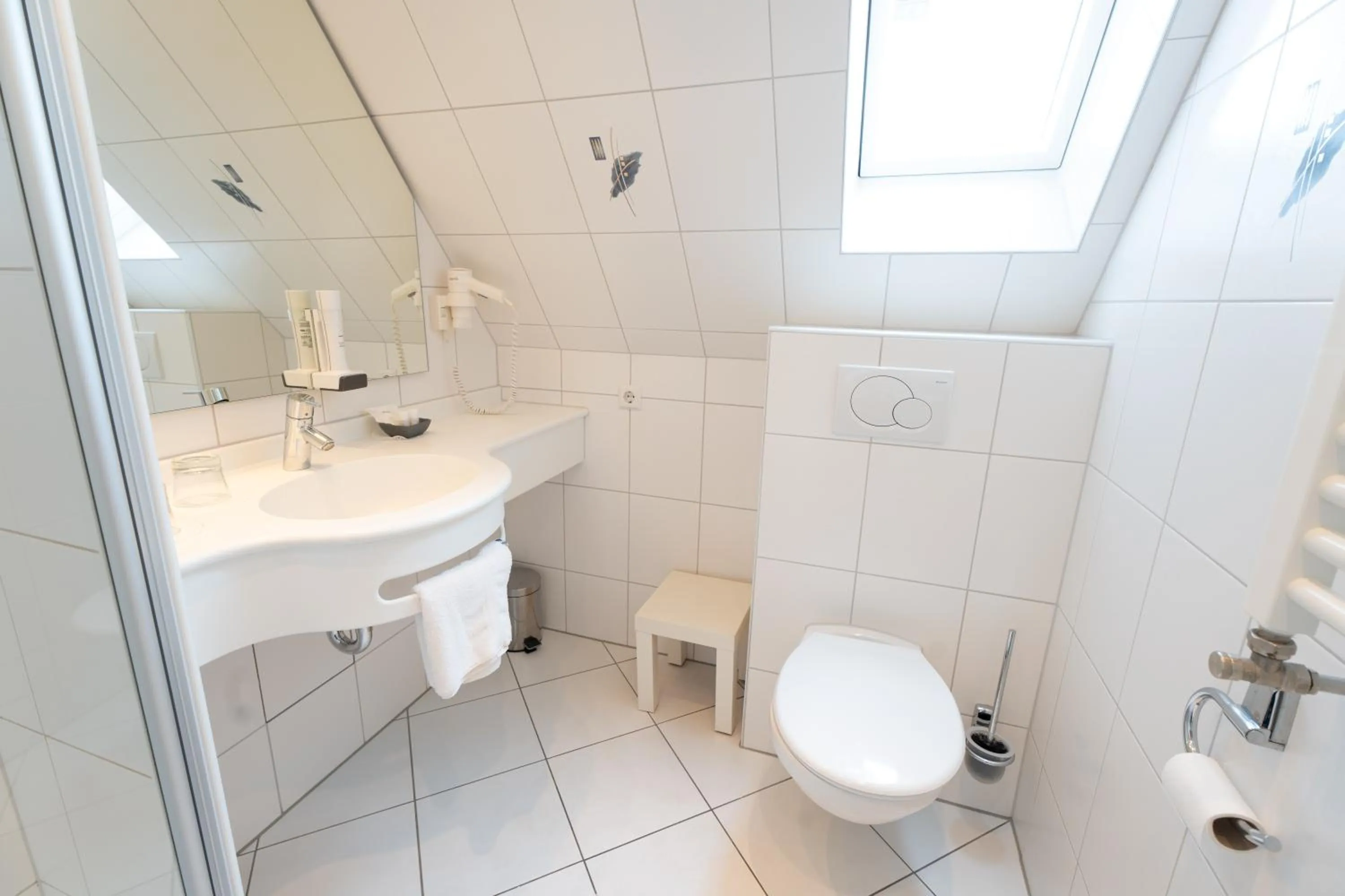 Bathroom in Hotel - Restaurant Traube