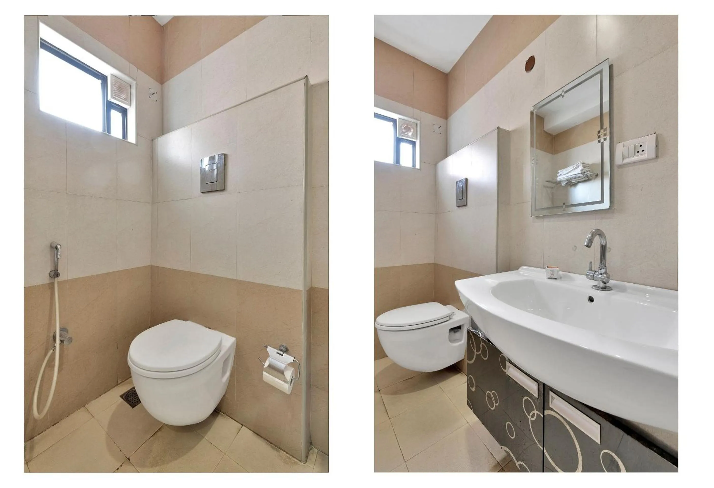 Bathroom in Super Capital O Rudra Grand Near Kondapur x Road