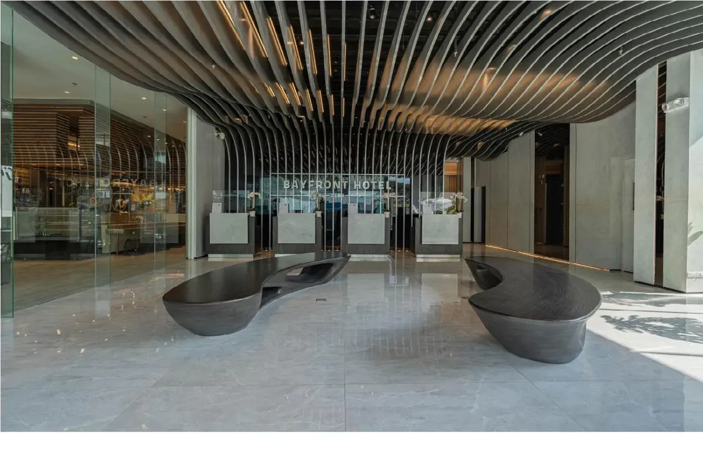 Lobby or reception in Bayfront Hotel Cebu Capitol Site Lobby or reception in Bayfront Hotel Cebu Capitol Site